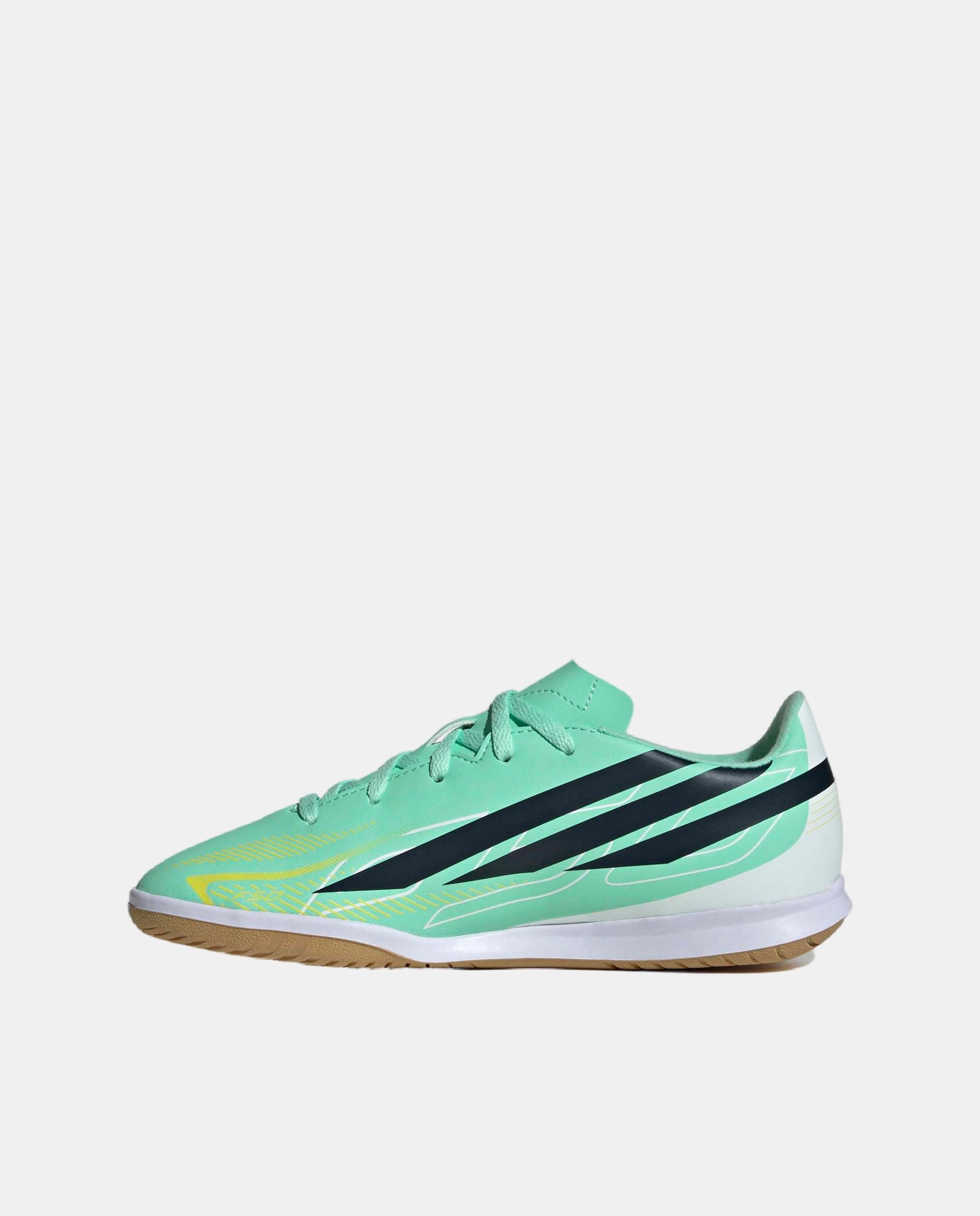 Bota de fútbol de niño F50 Hyperfast League LL AG Niño Adidas - Verde Verde-4