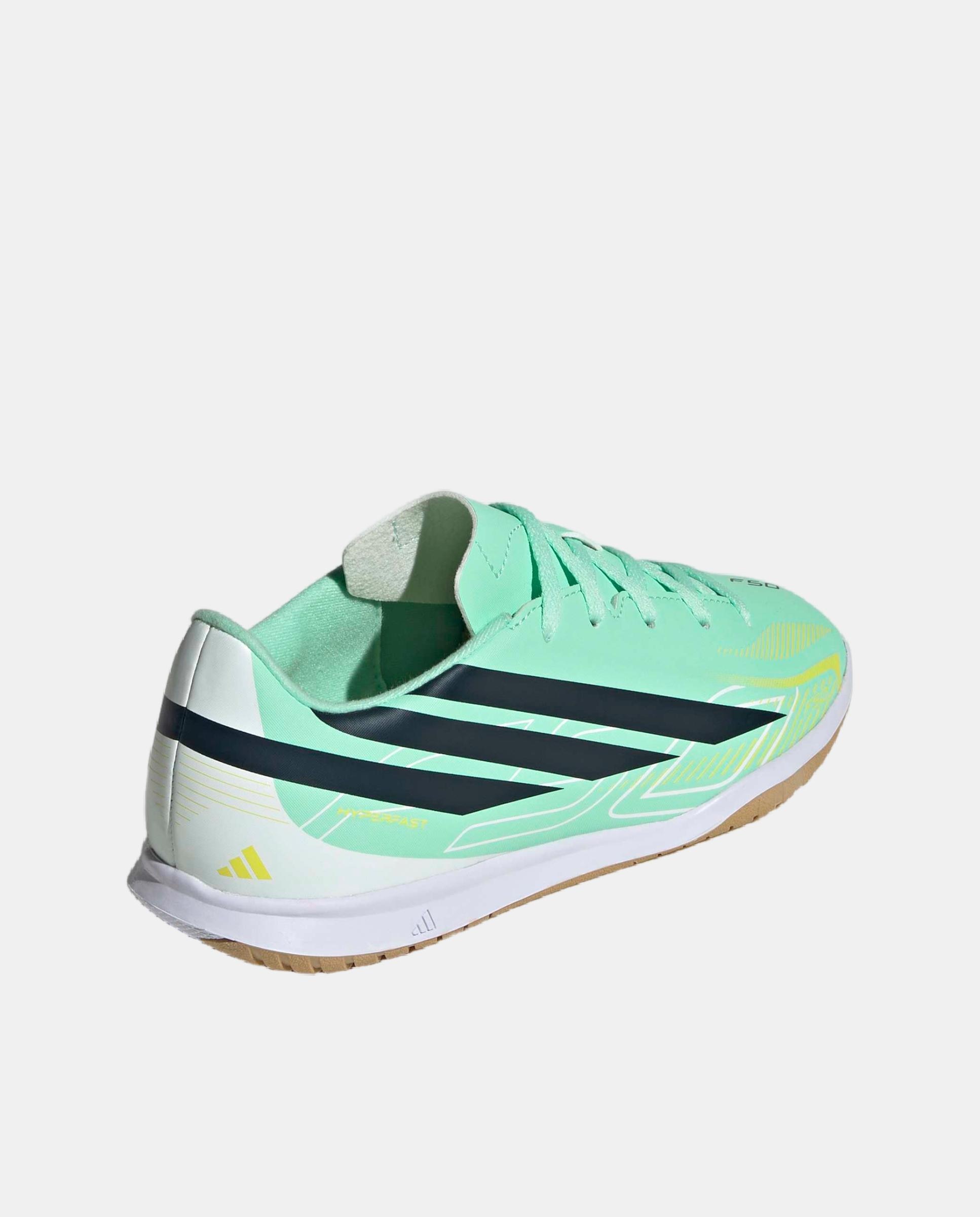 Bota de fútbol de niño F50 Hyperfast League LL AG Niño Adidas - Verde Verde-5