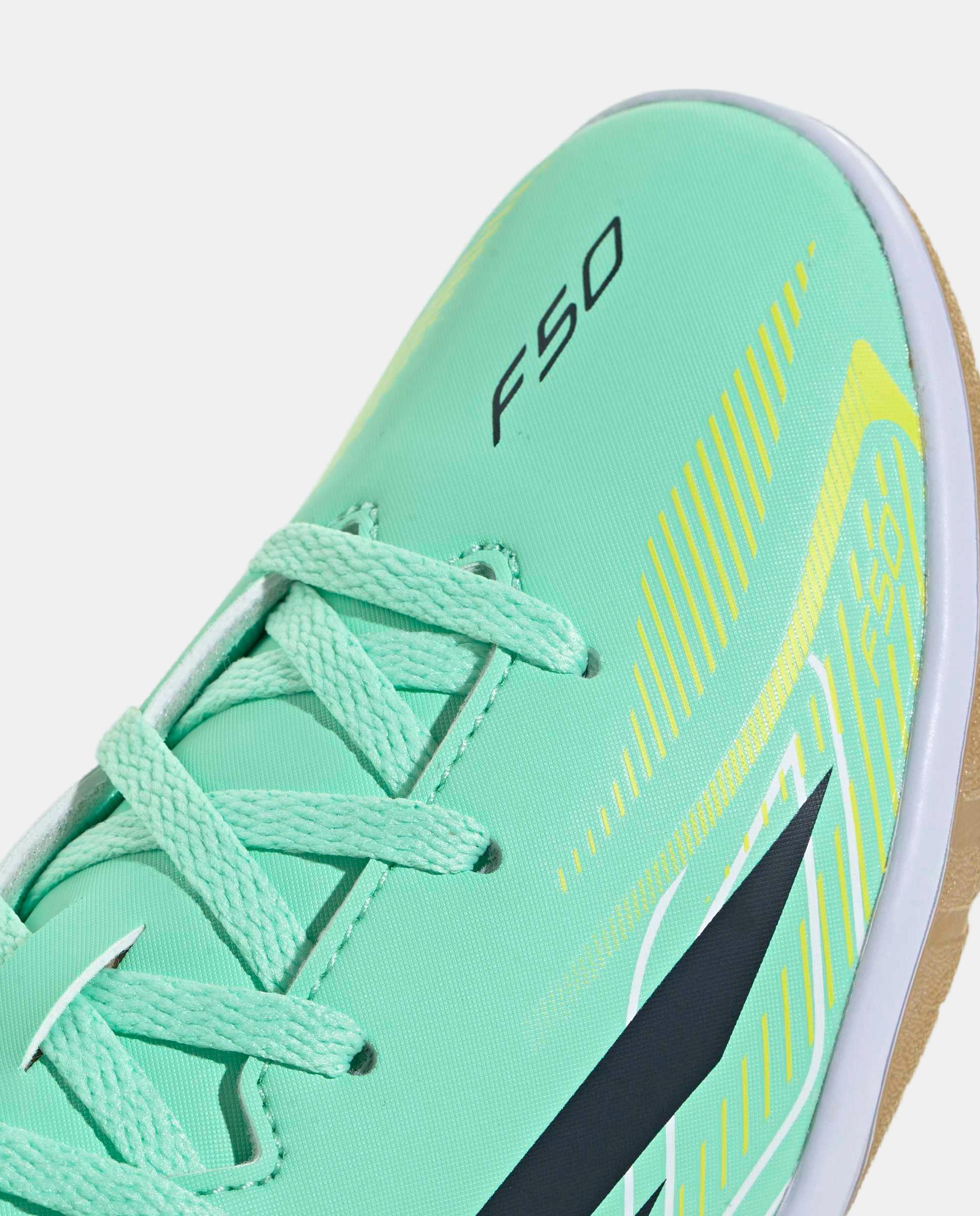 Bota de fútbol de niño F50 Hyperfast League LL AG Niño Adidas - Verde Verde-7