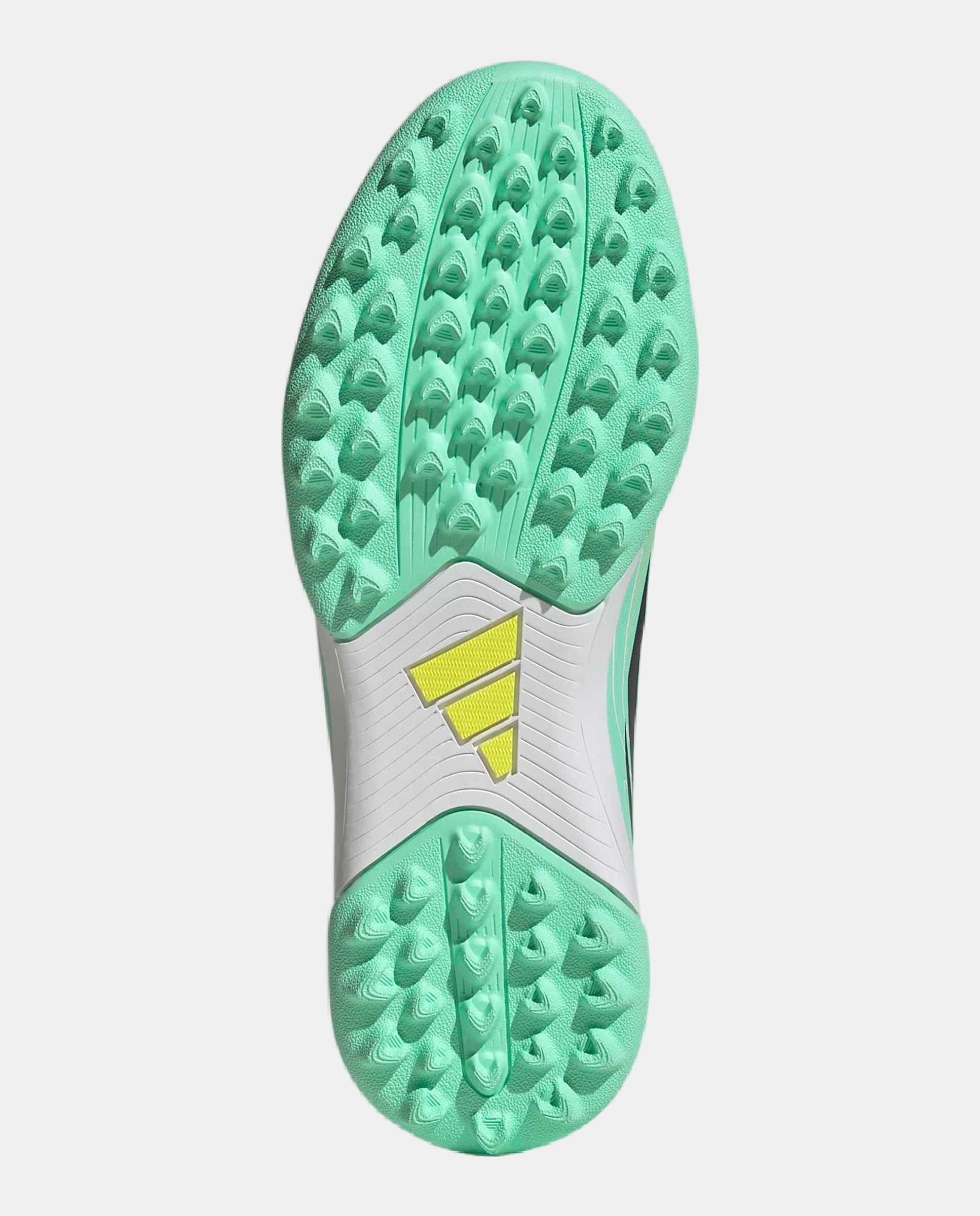 Botas de fútbol turf de niños F50 Hyperfast Club Tf J Adidas - Verde Verde-6