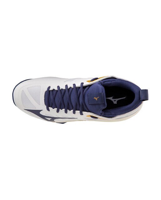 Sapatilhas de Voleibol Unissexo Wave Dimension Branco / Azul-marinho-2
