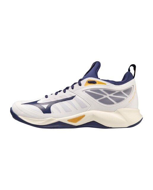 Sapatilhas de Voleibol Unissexo Wave Dimension Branco / Azul-marinho-3