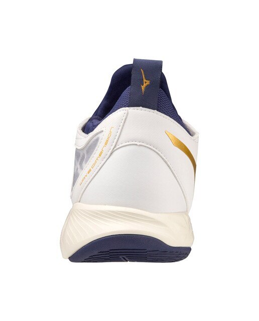 Sapatilhas de Voleibol Unissexo Wave Dimension Branco / Azul-marinho-4