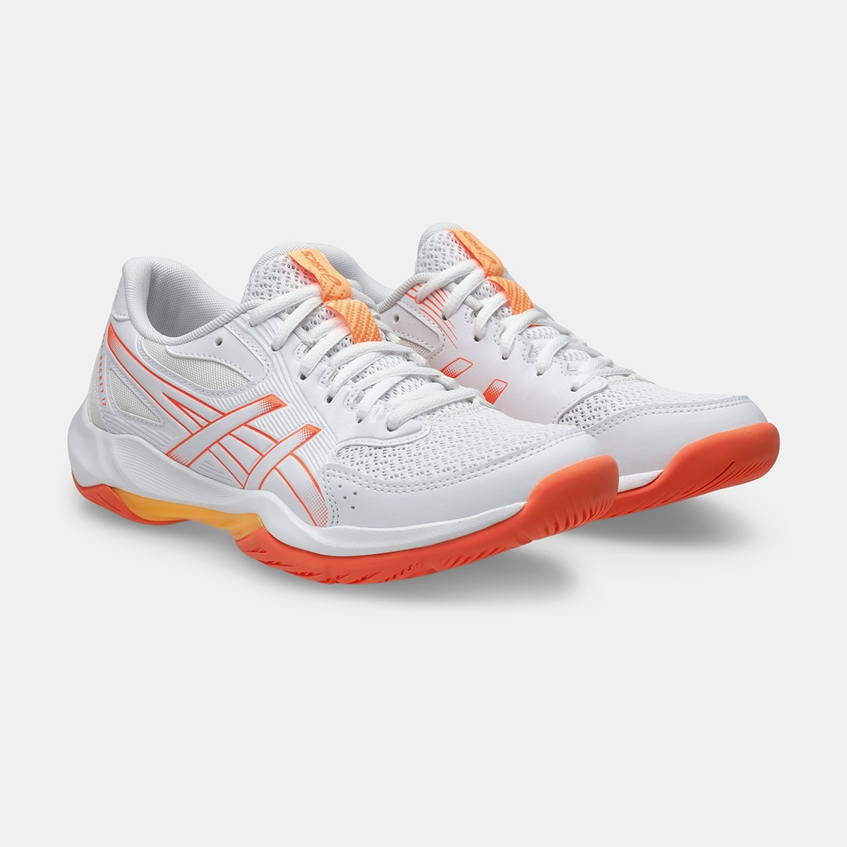 Sapatilhas Indoor de Mulher Gel-Rocket 12 Branco / Vermelho-8