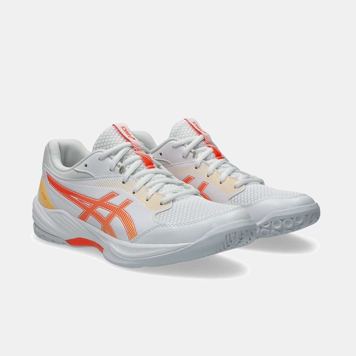 Sapatilhas Indoor de Mulher Gel-Task 4 Branco / Vermelho-3