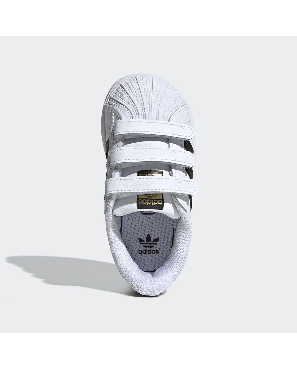 Sapatilhas Casual de Bebé/Criança Superstar CF I Originals Branco-3