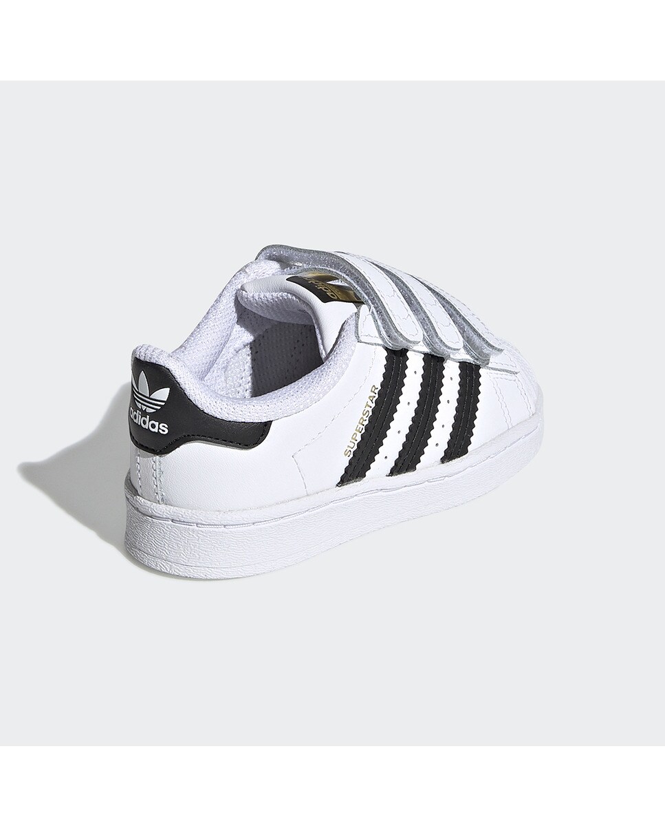 Sapatilhas Casual de Bebé/Criança Superstar CF I Originals Branco-5
