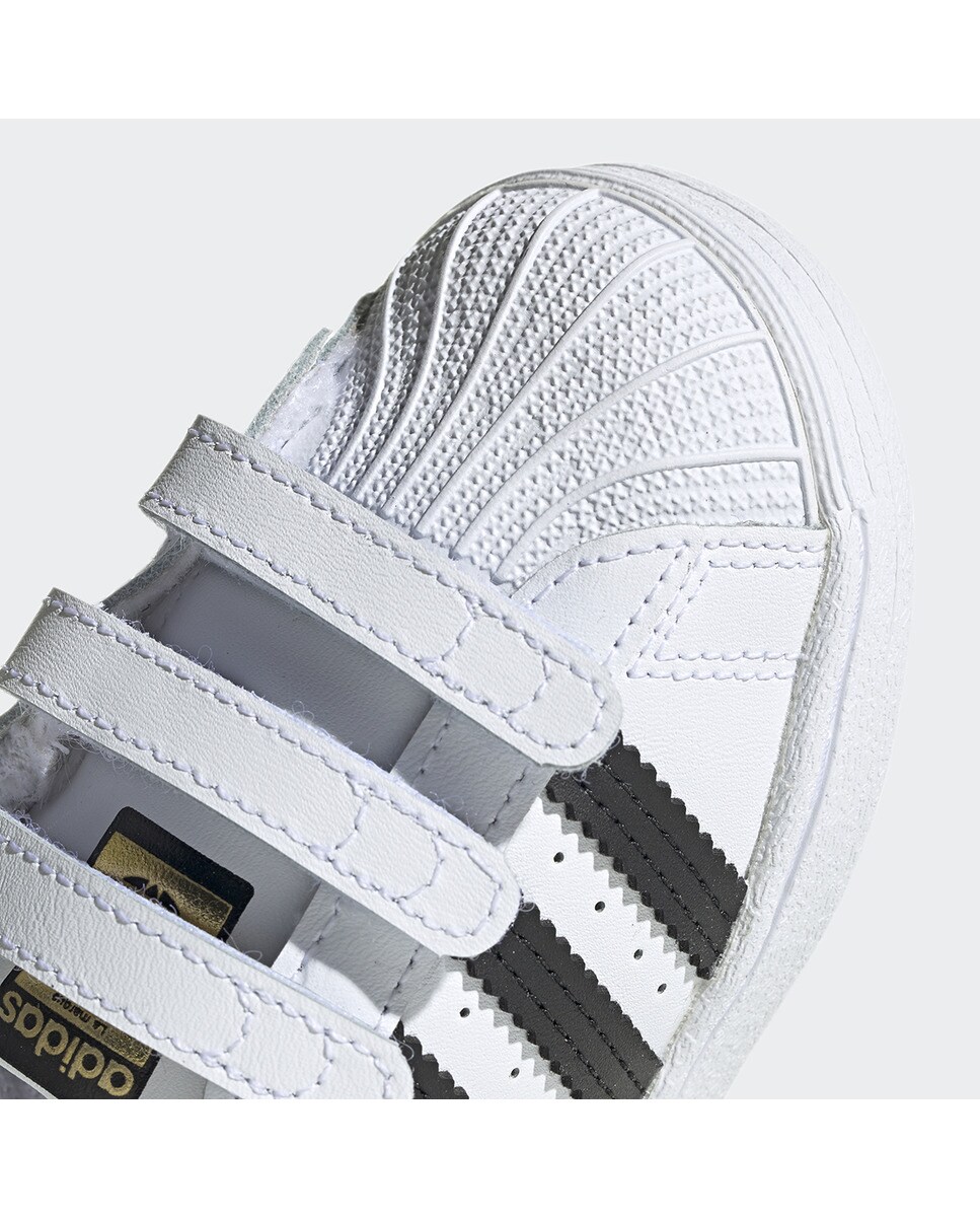 Sapatilhas Casual de Bebé/Criança Superstar CF I Originals Branco-7