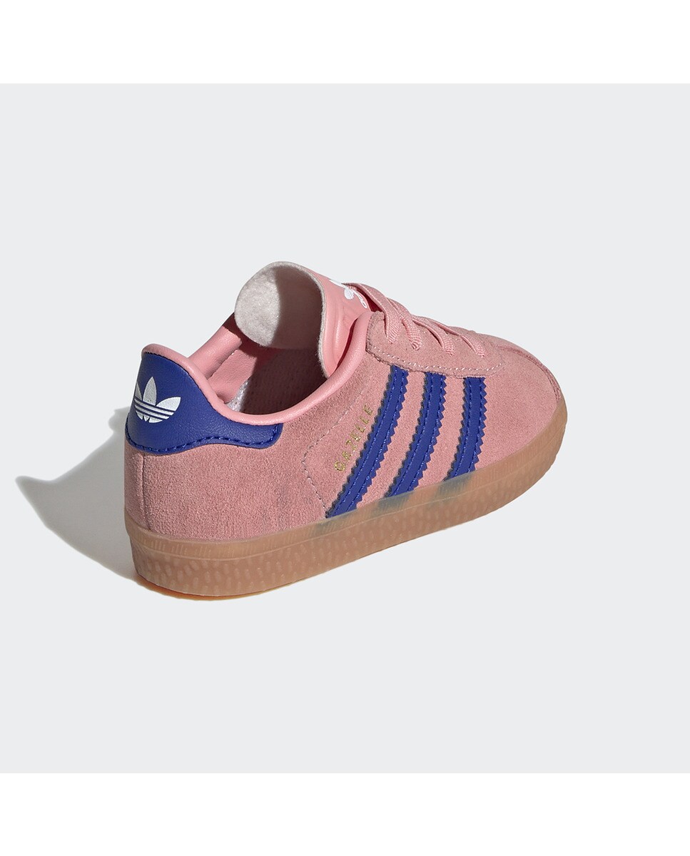 Sapatilhas Casual de Bebé Gazelle Cf El I Rosa-5