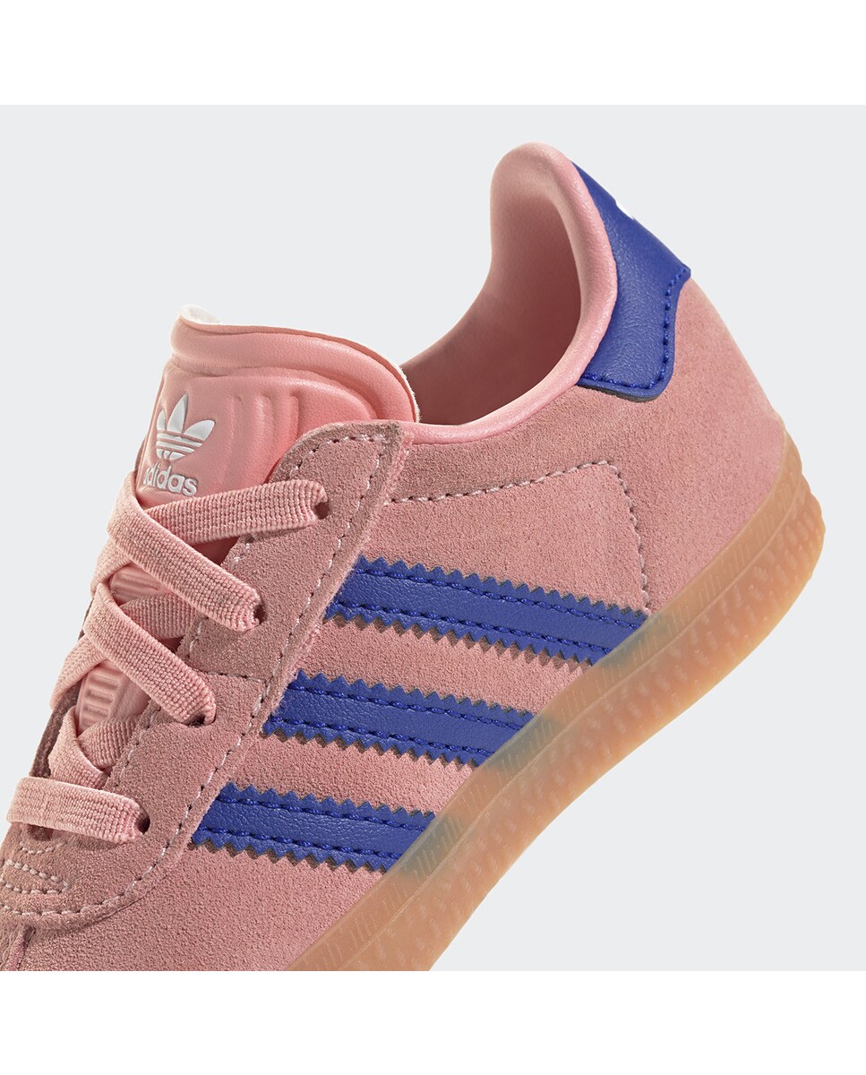 Sapatilhas Casual de Bebé Gazelle Cf El I Rosa-8