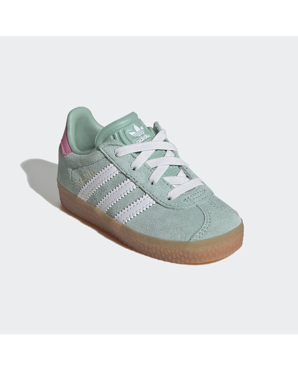 Sapatilhas Casual de Bebé Gazelle Cf El I Verde-2