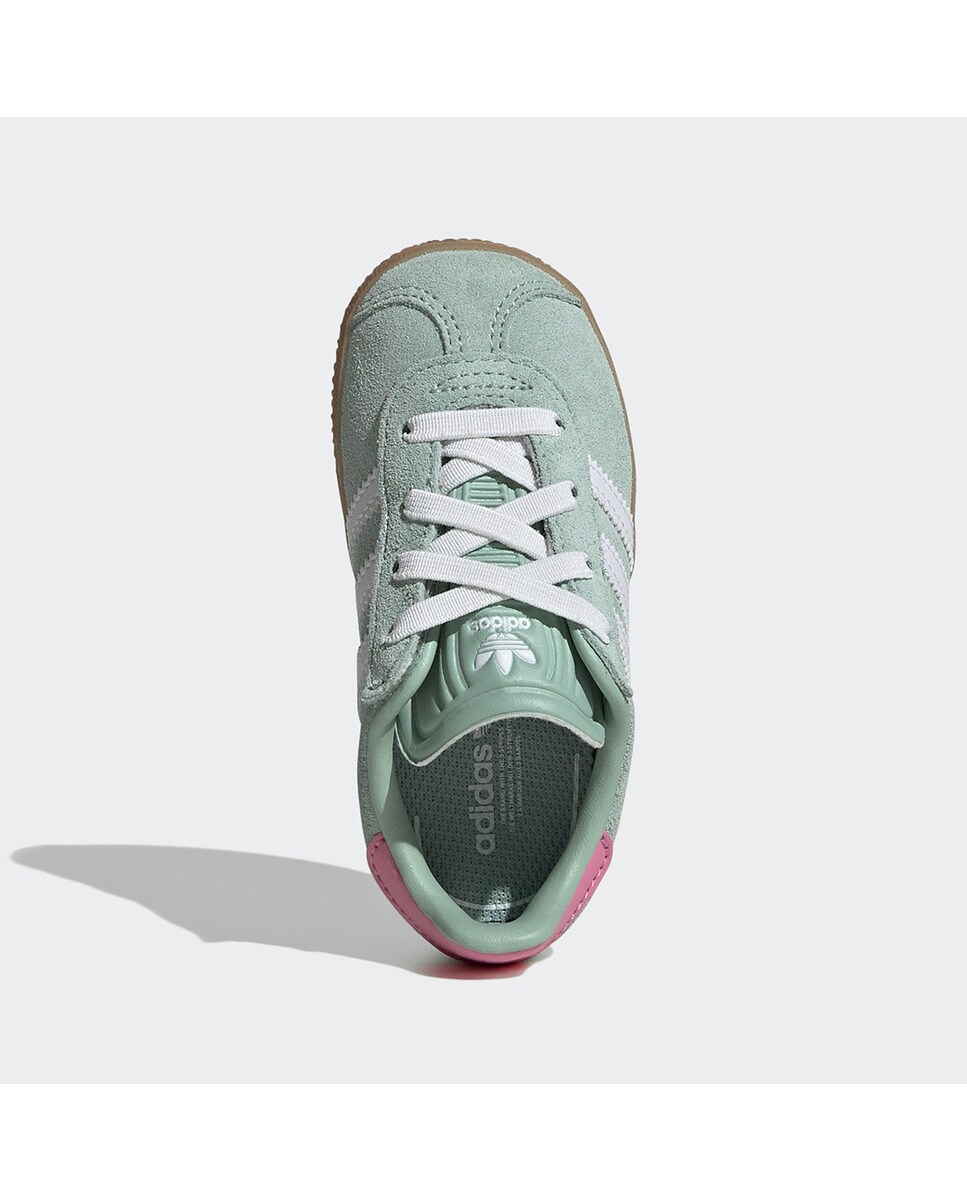 Sapatilhas Casual de Bebé Gazelle Cf El I Verde-3