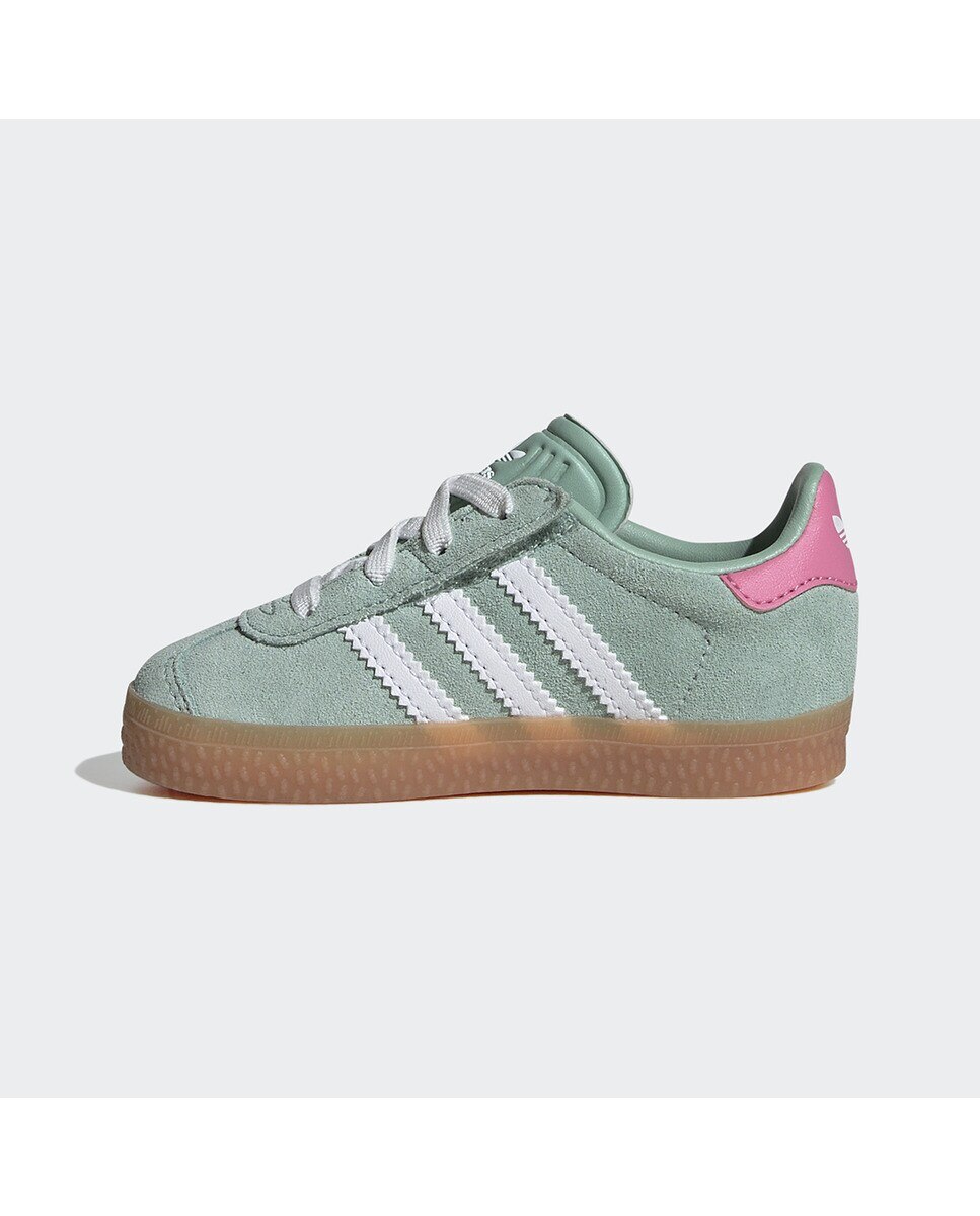 Sapatilhas Casual de Bebé Gazelle Cf El I Verde-4