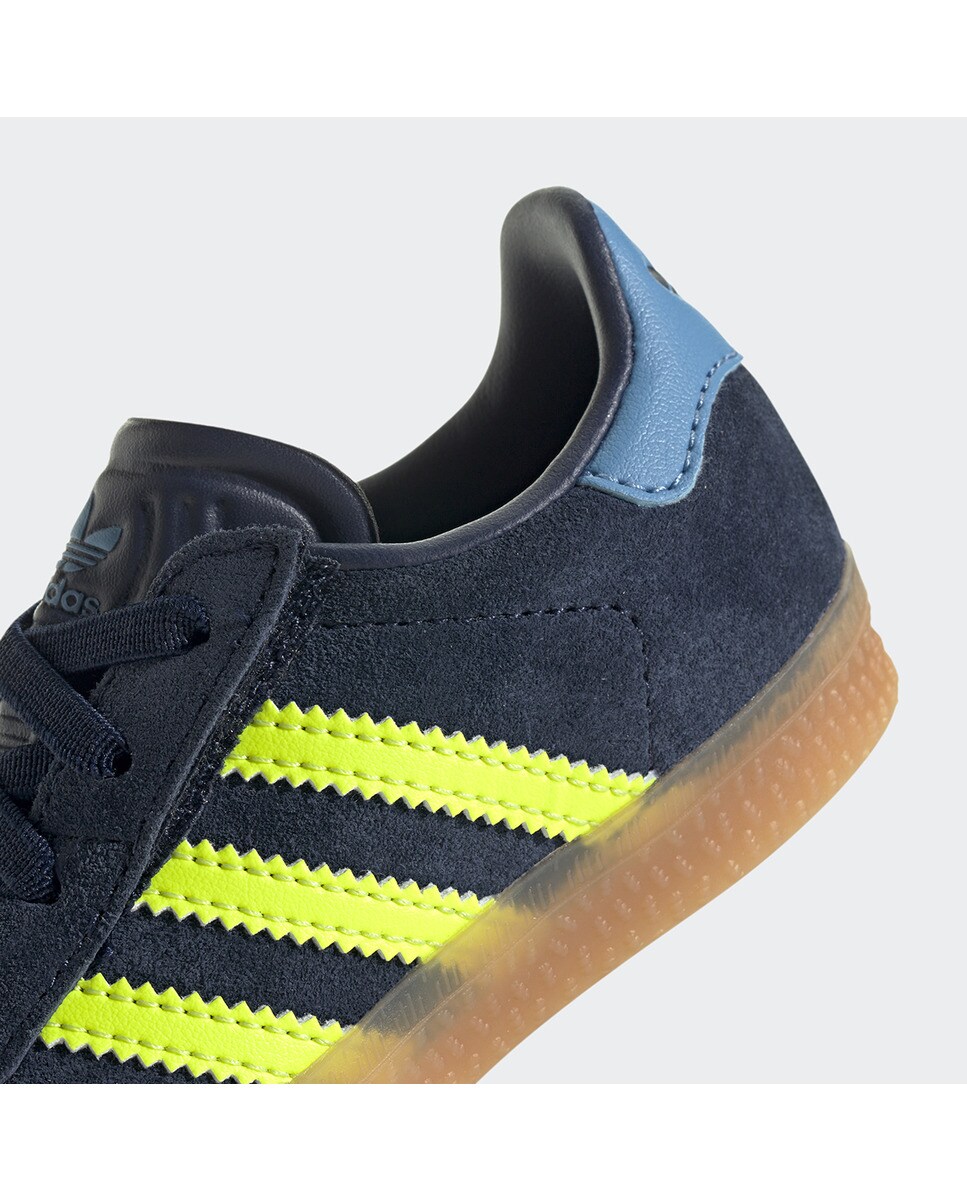 Sapatilhas Casual de Bebé Gazelle Cf El I Originals Azul-8