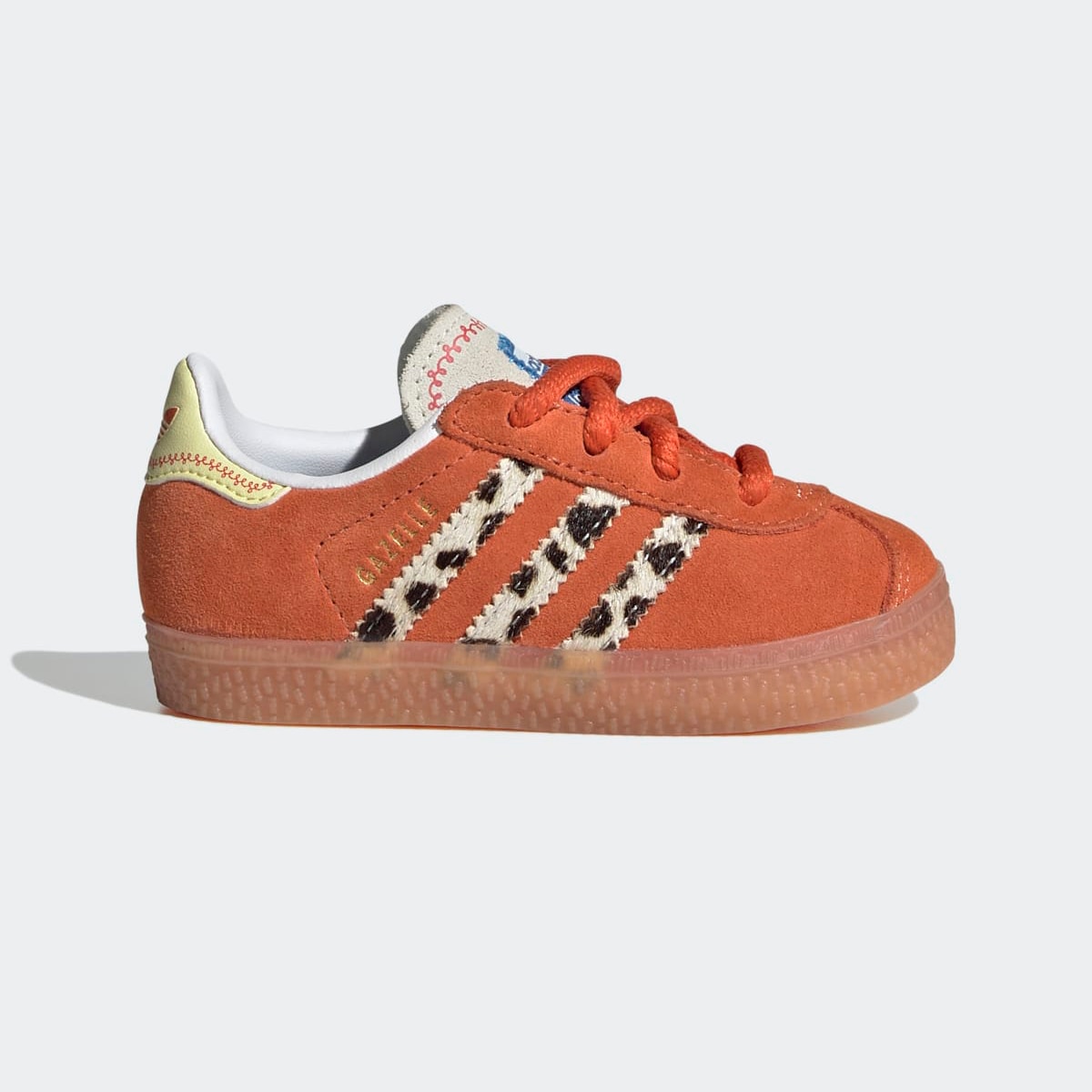 Sapatilhas Casual de Bebé Gazelle CF EL I Originals Laranja-1