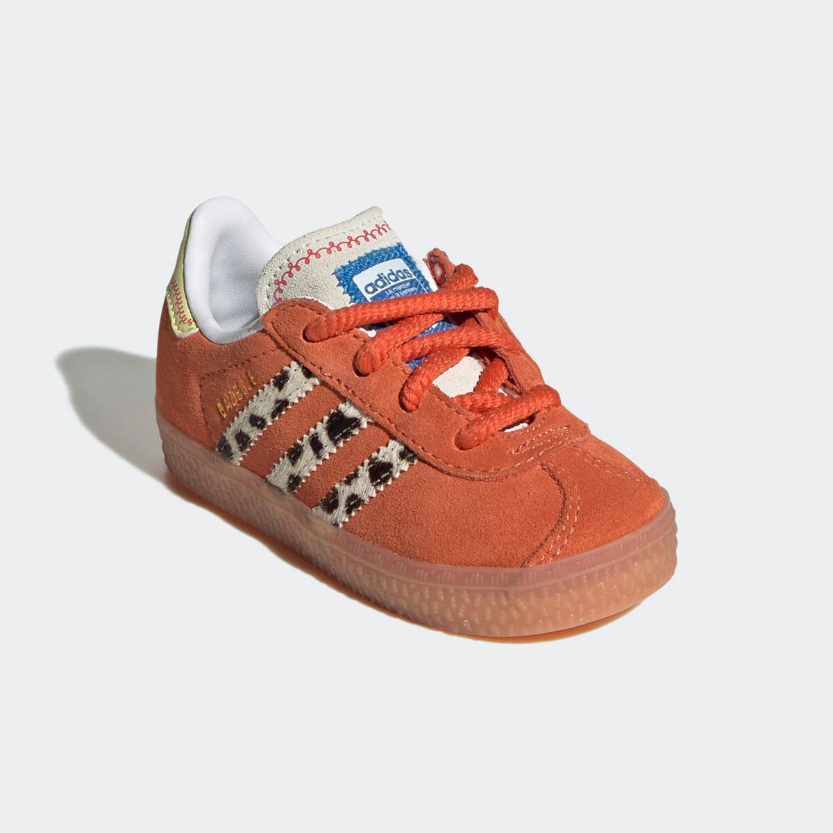 Sapatilhas Casual de Bebé Gazelle CF EL I Originals Laranja-2