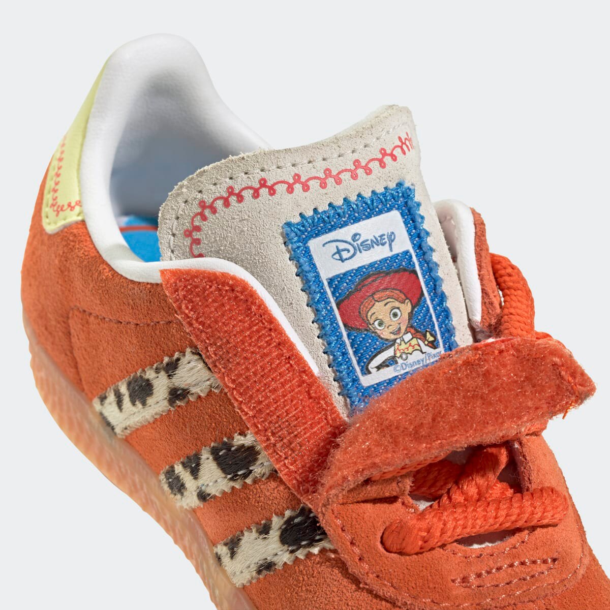 Sapatilhas Casual de Bebé Gazelle CF EL I Originals Laranja-9