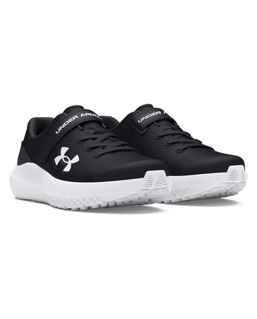 Sapatilhas de Running de Criança UA BPS Surge 4 AC Preto-3