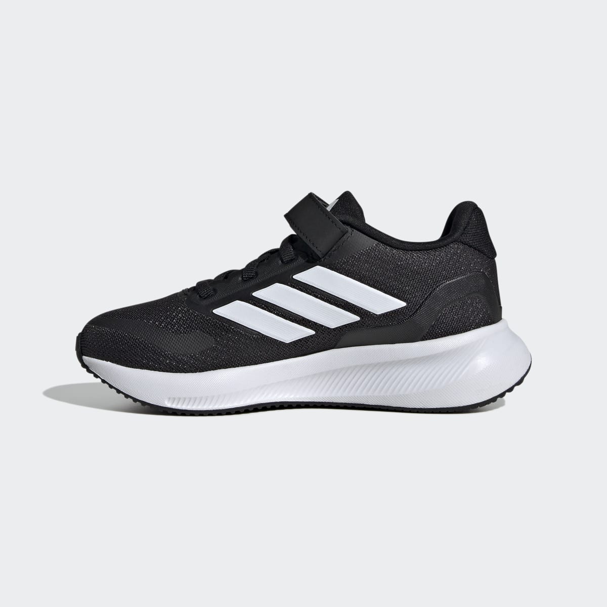 Sapatilhas de Running de Criança Runfalcon 5 EL C Preto-4