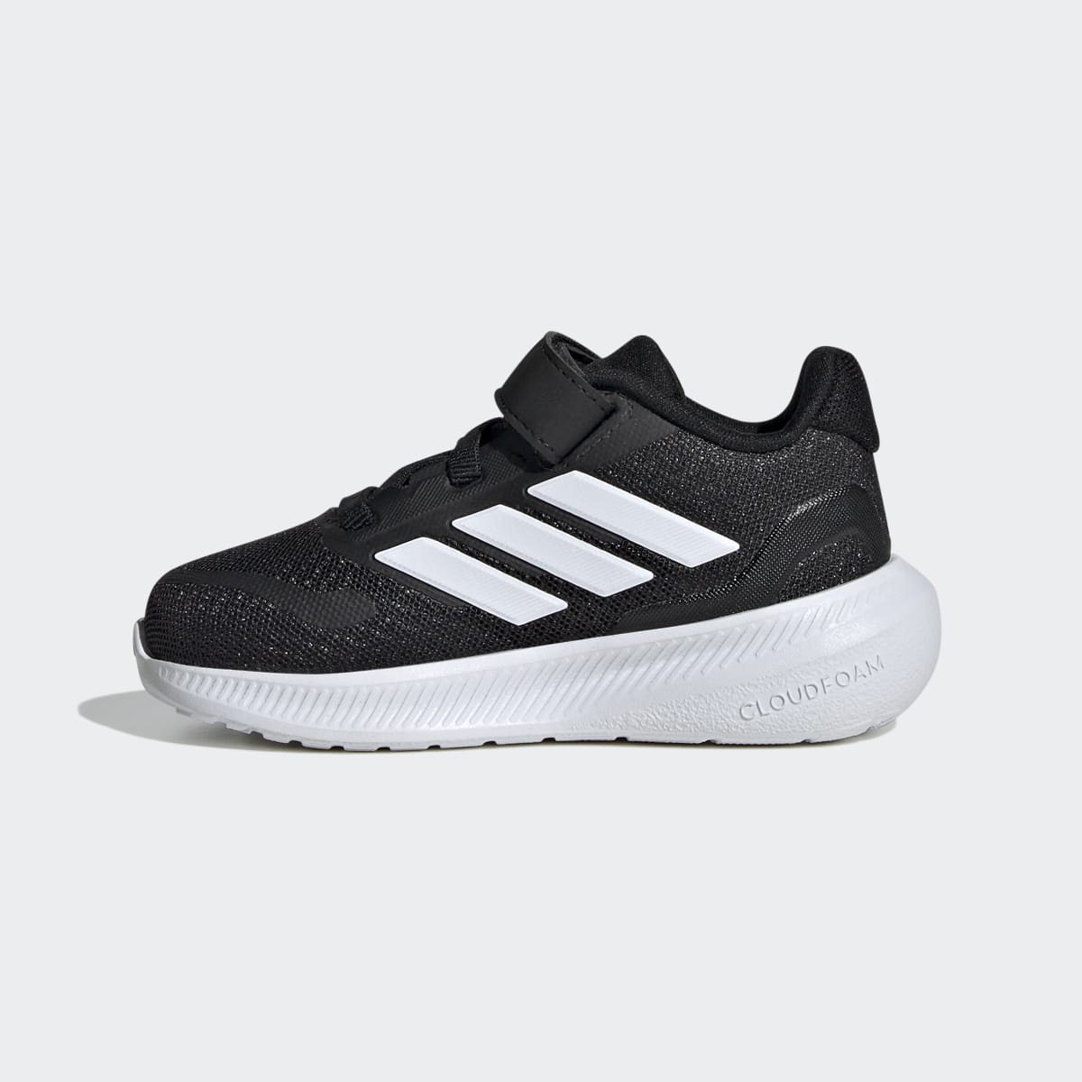 Sapatilhas de Running de Bebé Runfalcon 5 EL I Preto-4