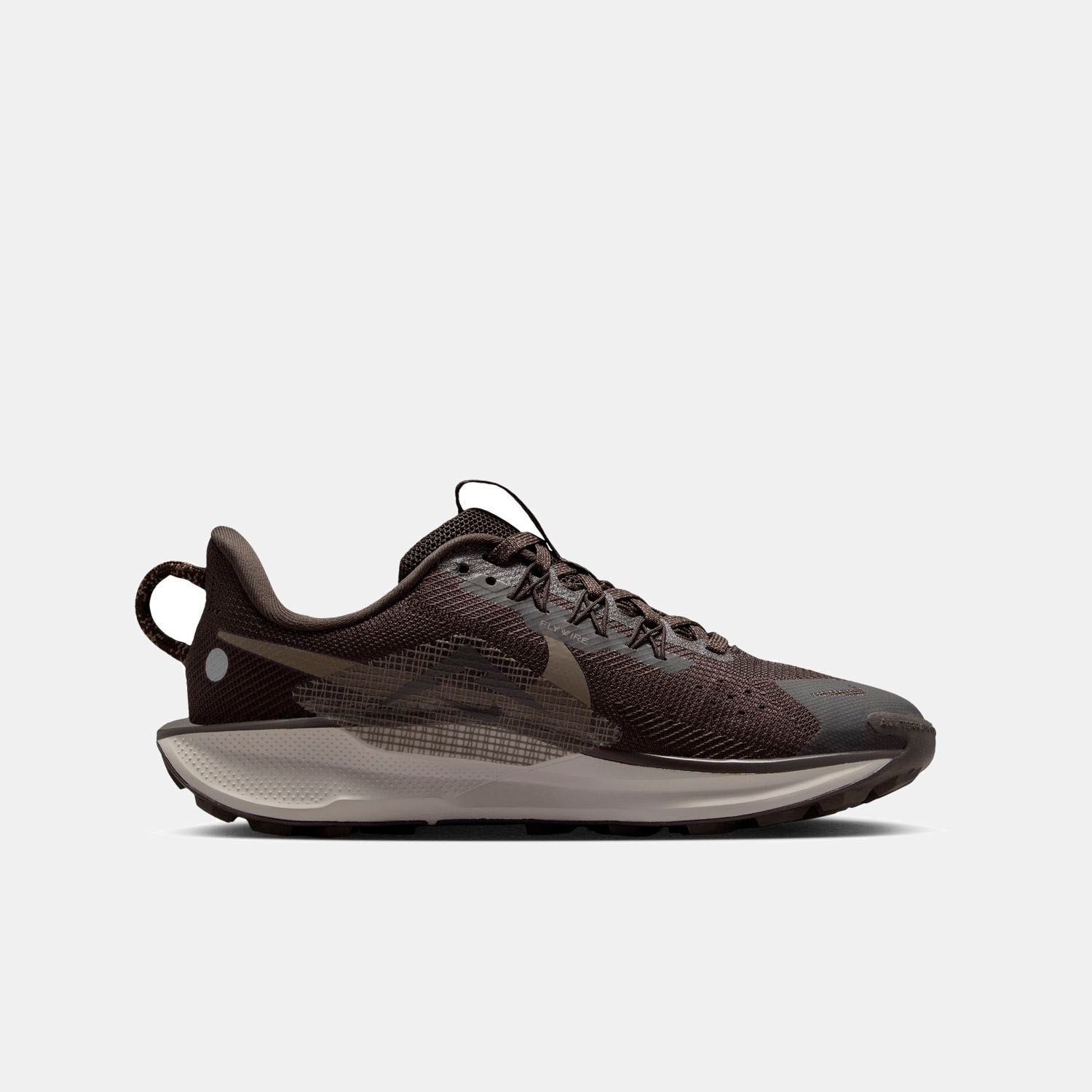 Sapatilhas de Running de Menino Pegasus Trail 5 (GS) Castanho-3