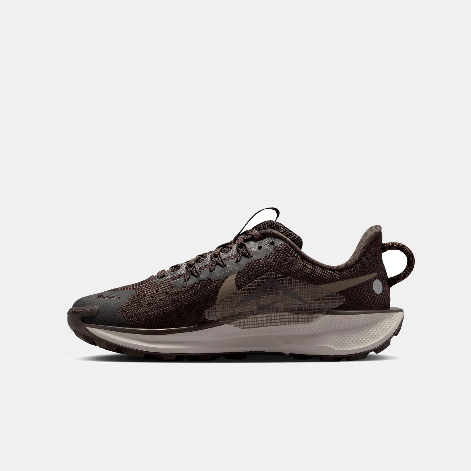 Sapatilhas de Running de Menino Pegasus Trail 5 (GS) Castanho-4