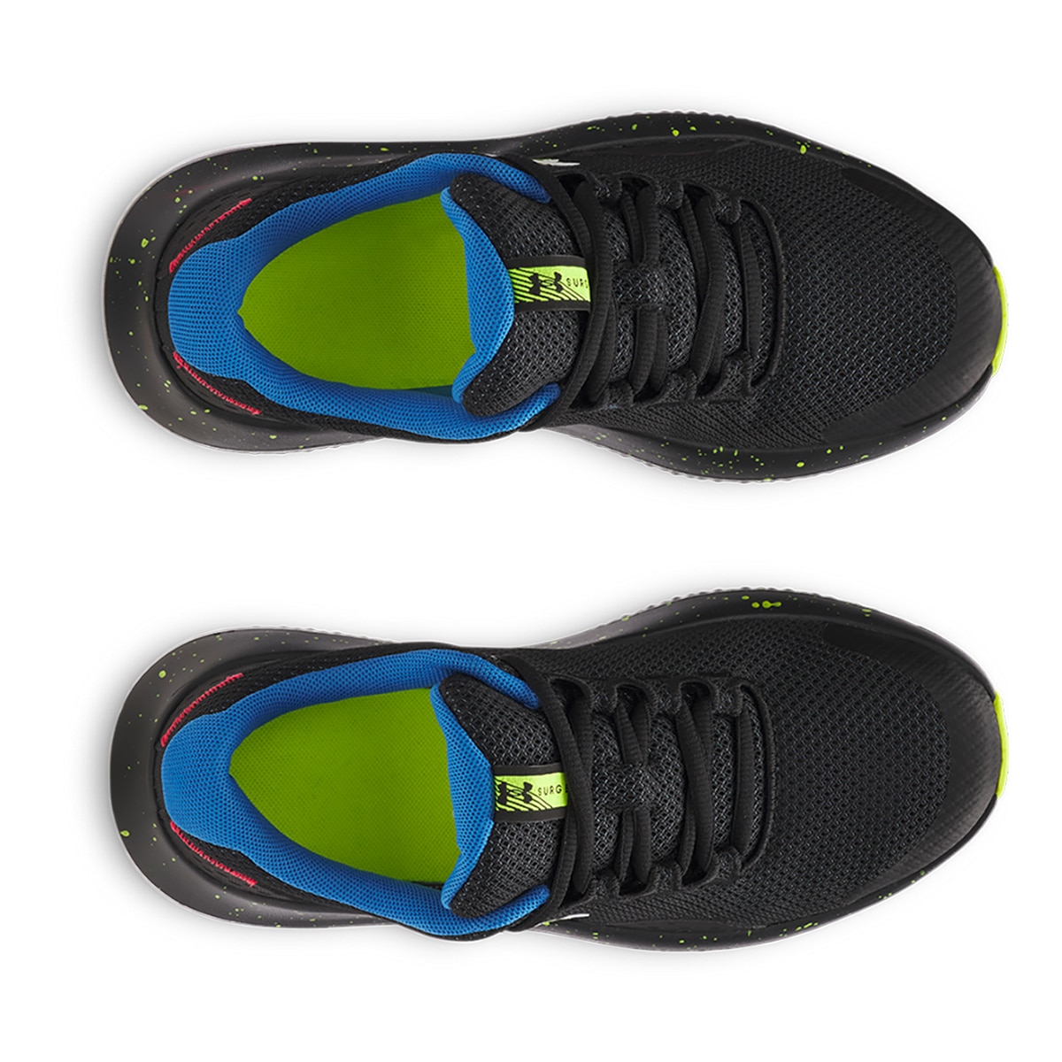 Sapatilhas de Running de Menino UA BGS Surge 4 Preto-3