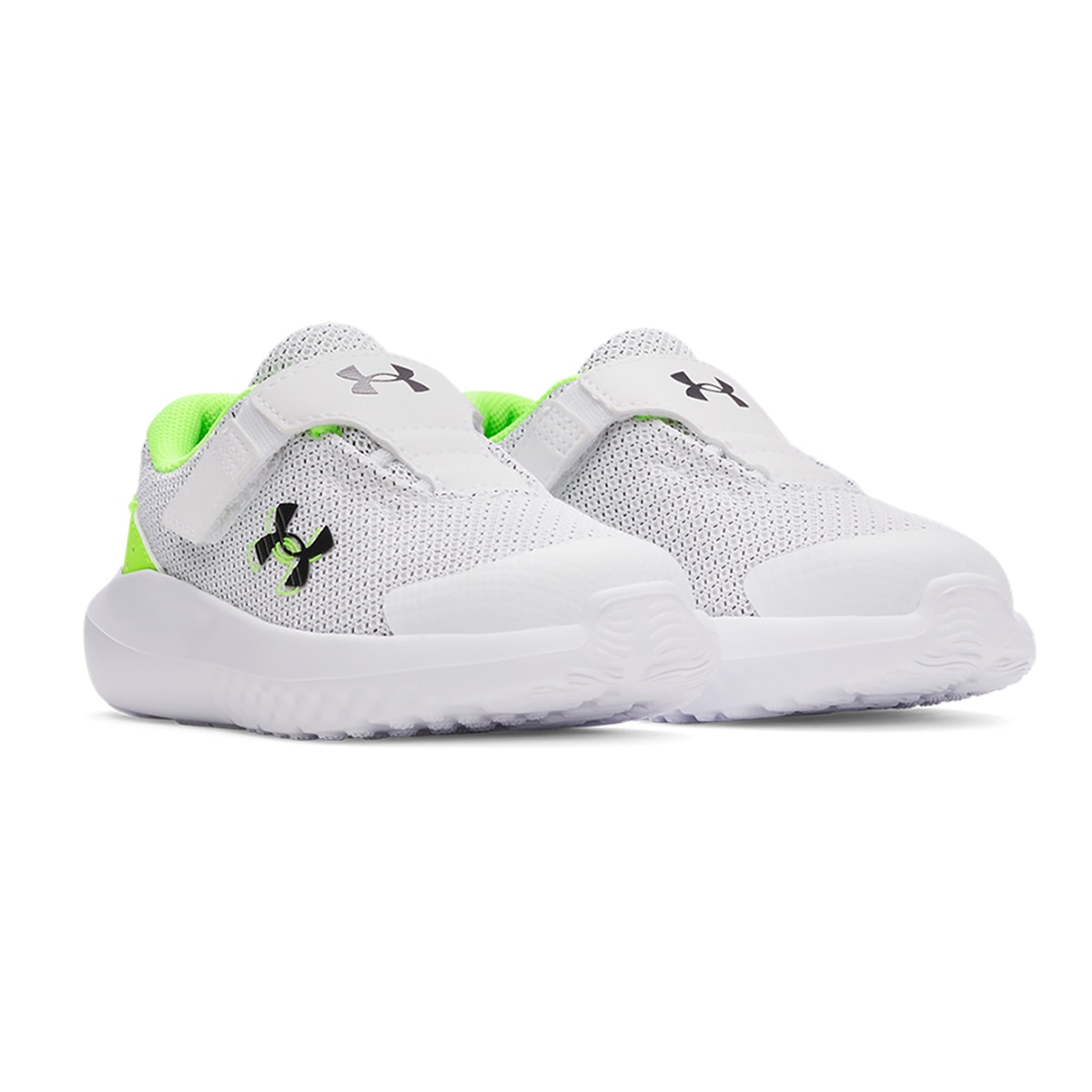 Sapatilhas de Running de Menino UA BINF Surge 4 AC Branco-2