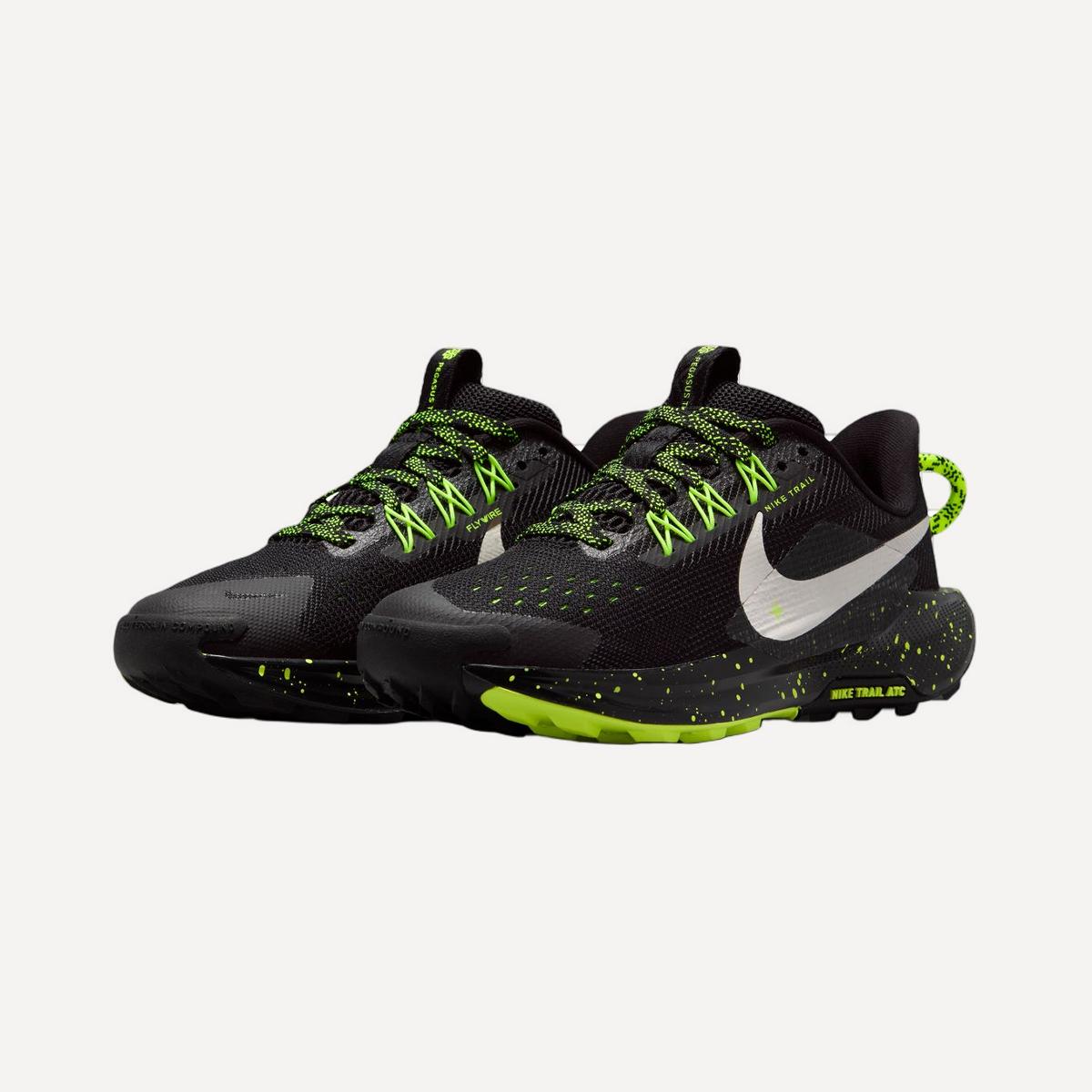 Sapatilhas de Running de Menino Pegasus Trail 5 (GS) Preto-3