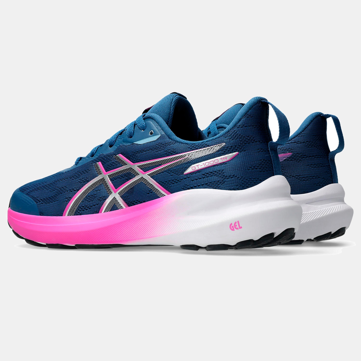 Sapatilhas de Running de Criança GT-1000 14 GS Azul / Rosa-6