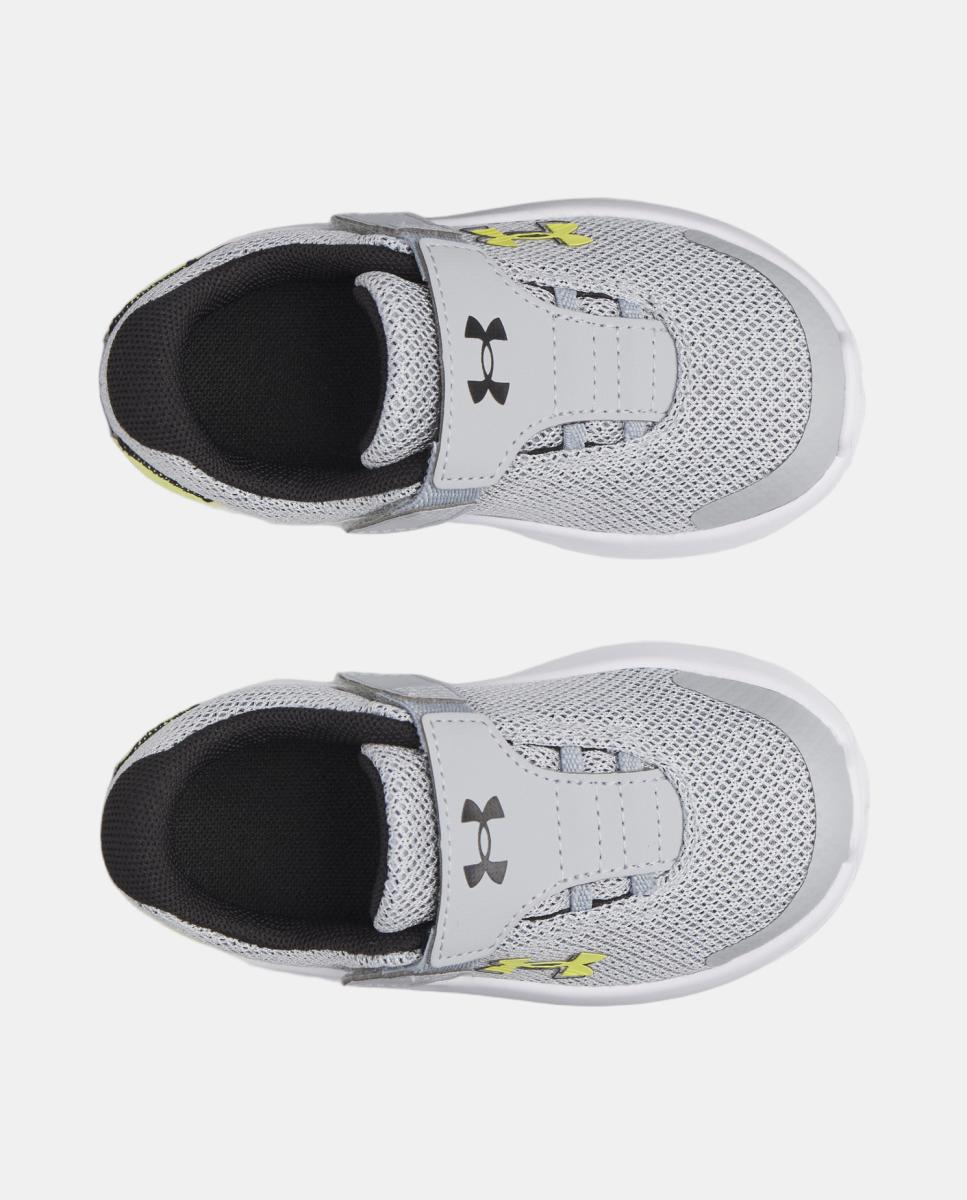 Sapatilhas de Running de Criança UA BINF Surge 4 AC Cinzento médio-3