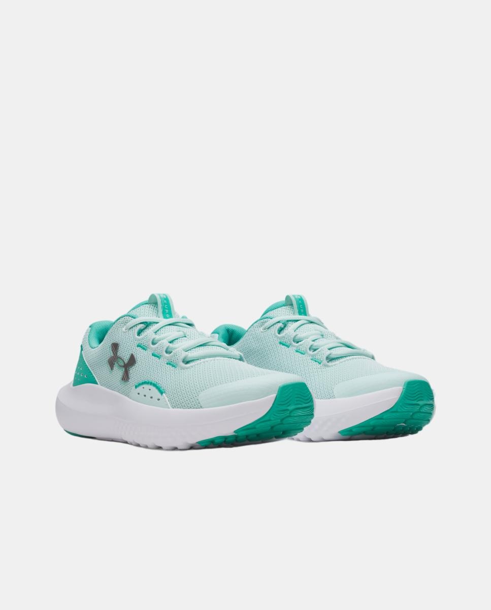 Sapatilhas Infantis UA GGS Surge 4 Verde-2