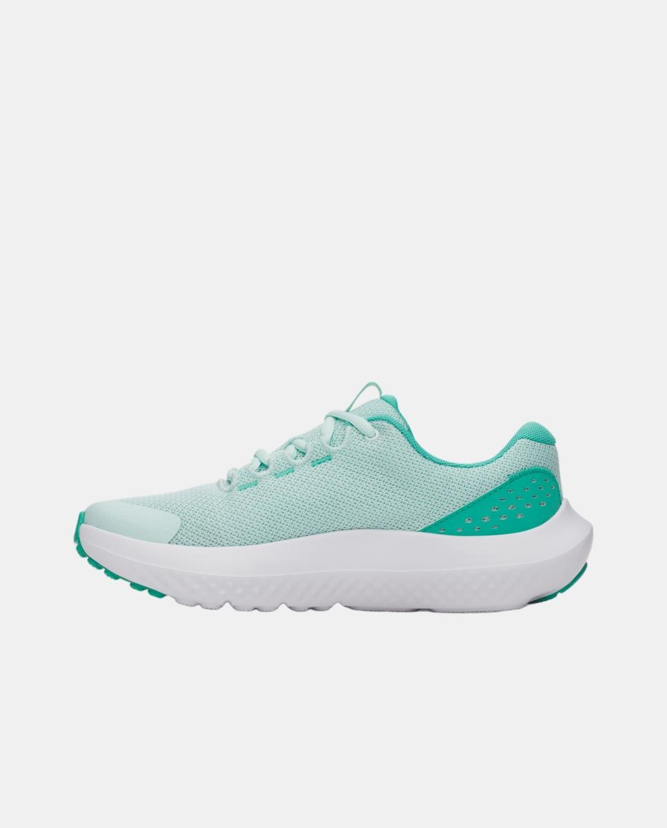 Sapatilhas Infantis UA GGS Surge 4 Verde-4