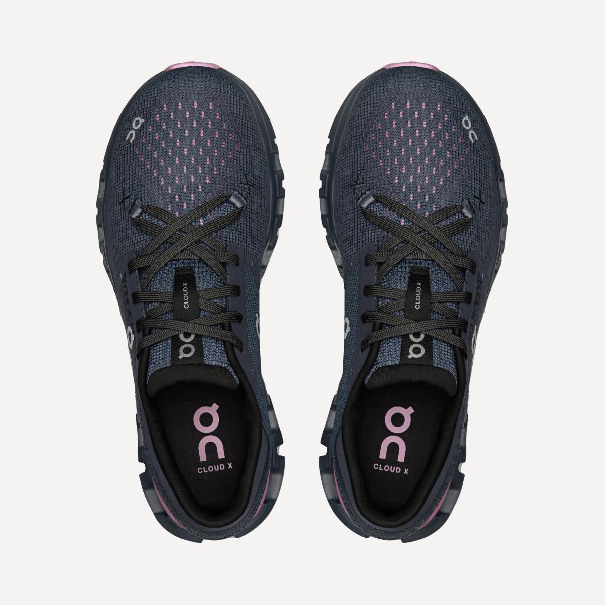 Zapatillas Fitness/Cross training Mujer Cloud X 4 ON - Azul Azul-2