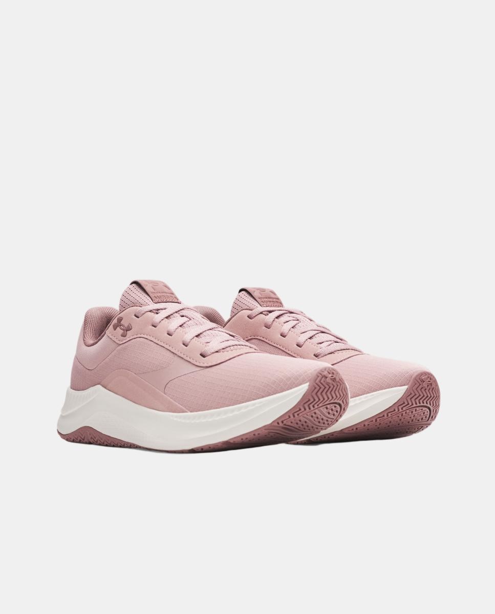 Sapatilhas de Running de Mulher UA W Aurora 3 Rosa-pálido-2