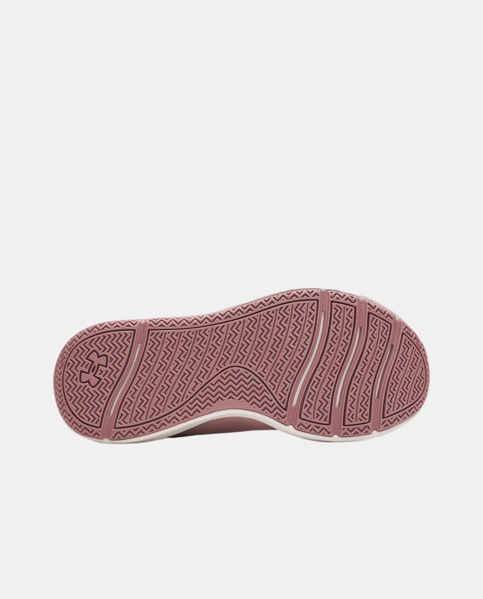 Sapatilhas de Running de Mulher UA W Aurora 3 Rosa-pálido-5