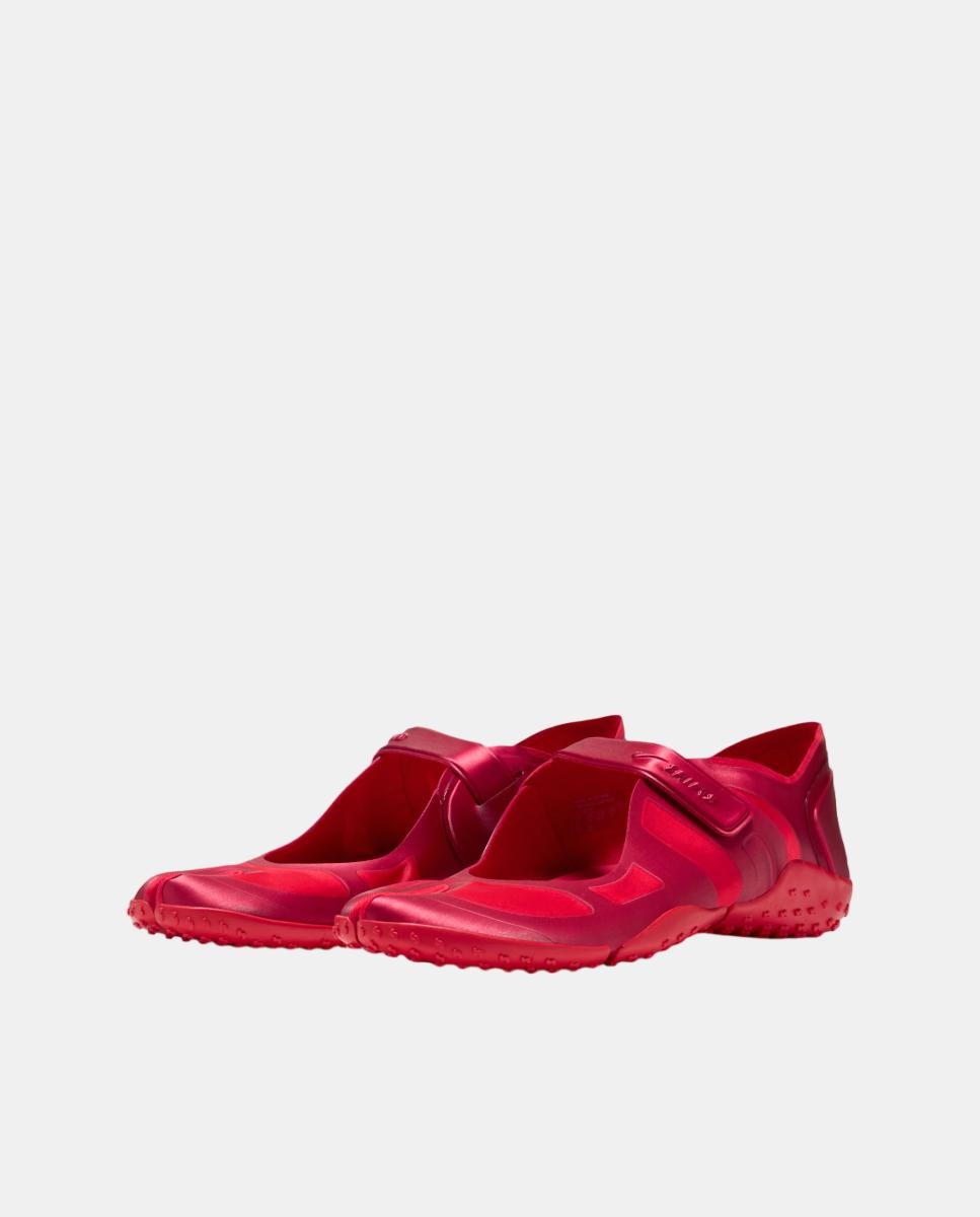 Zapatilla de Deporte training de mujer NIKESKIMS RIFT SATIN NIKESKIMS - Rojo - Negro / Gris Negro / Gris-2