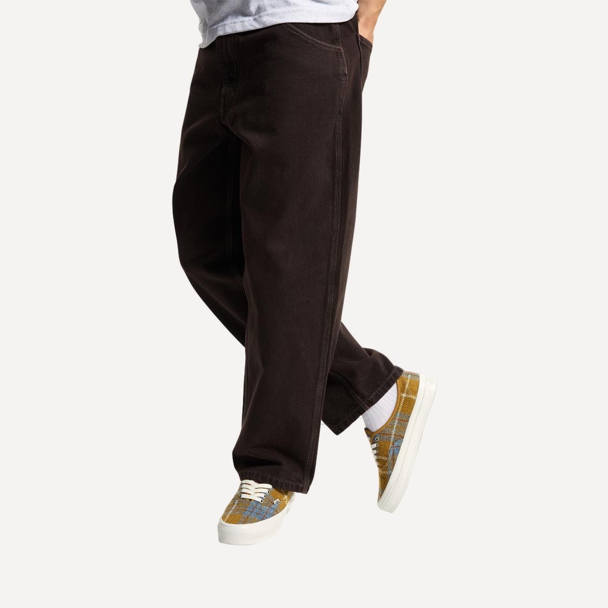 Sapatilhas LX Authentic 44 de Homem Castanho / Laranja-5