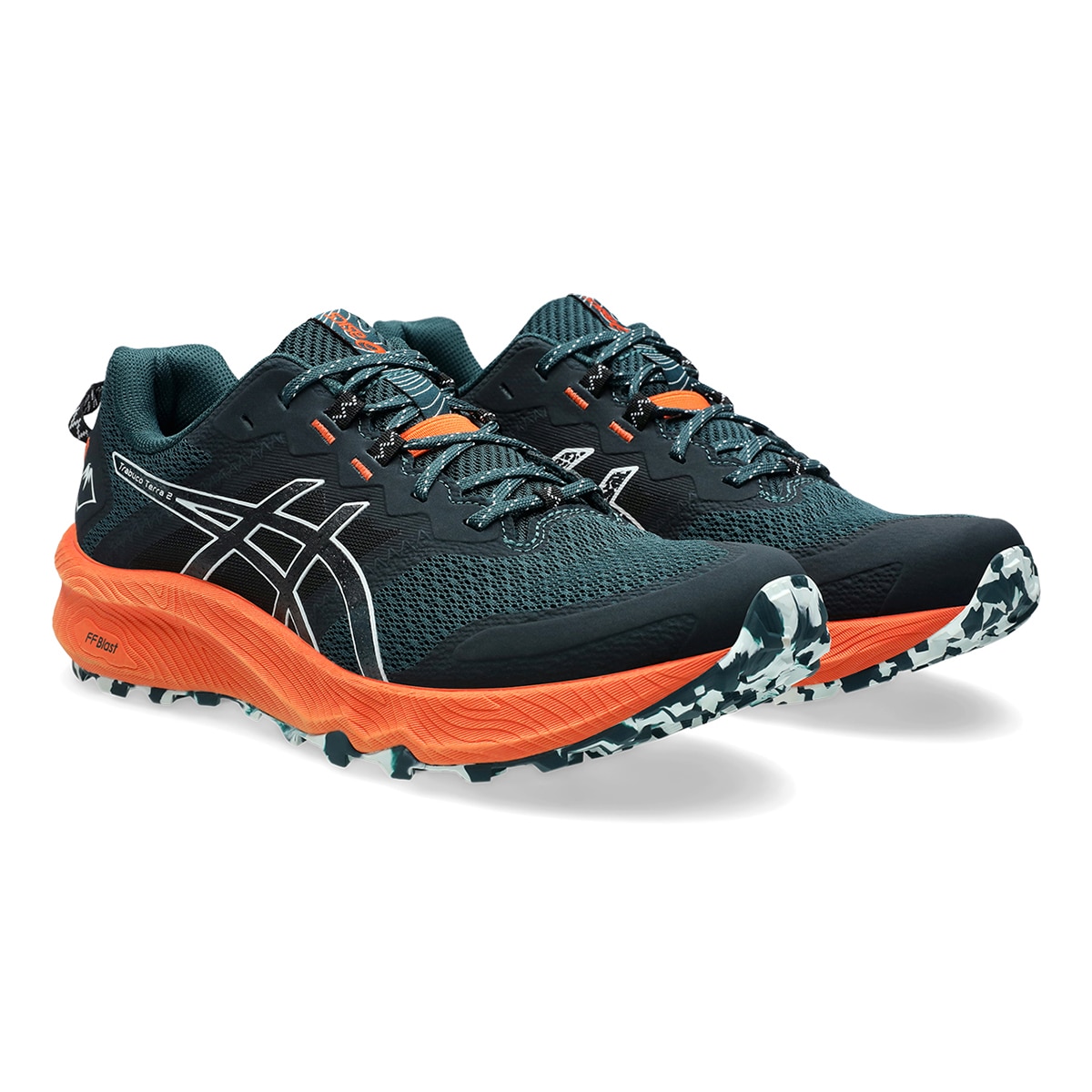 Sapatilhas de Trail Running de Homem Trabuco Terra 2 Verde / Azul-2