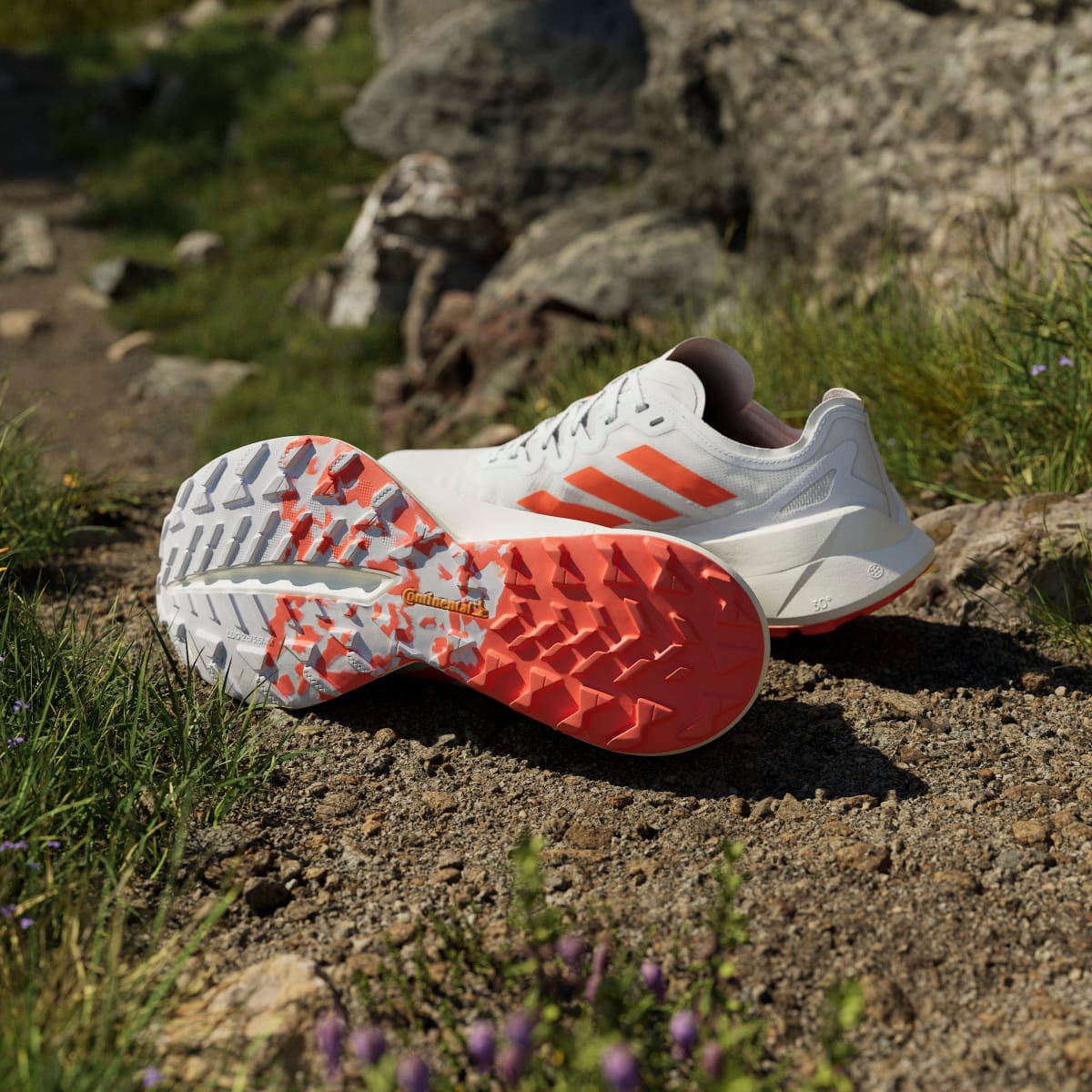 Sapatilhas Trail Running de Homem Terrex Agravic Speed Ultra Branco-9