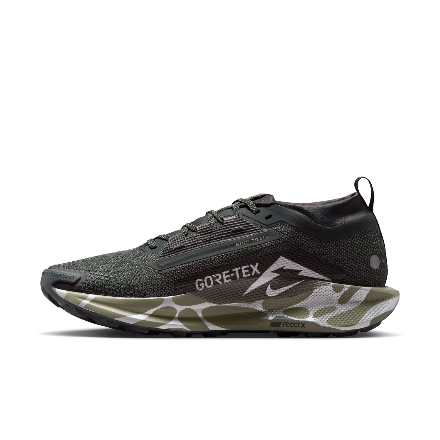 Sapatilhas de Trail Running de Homem Reactx Pegasus Trail 5 GTX Preto-9
