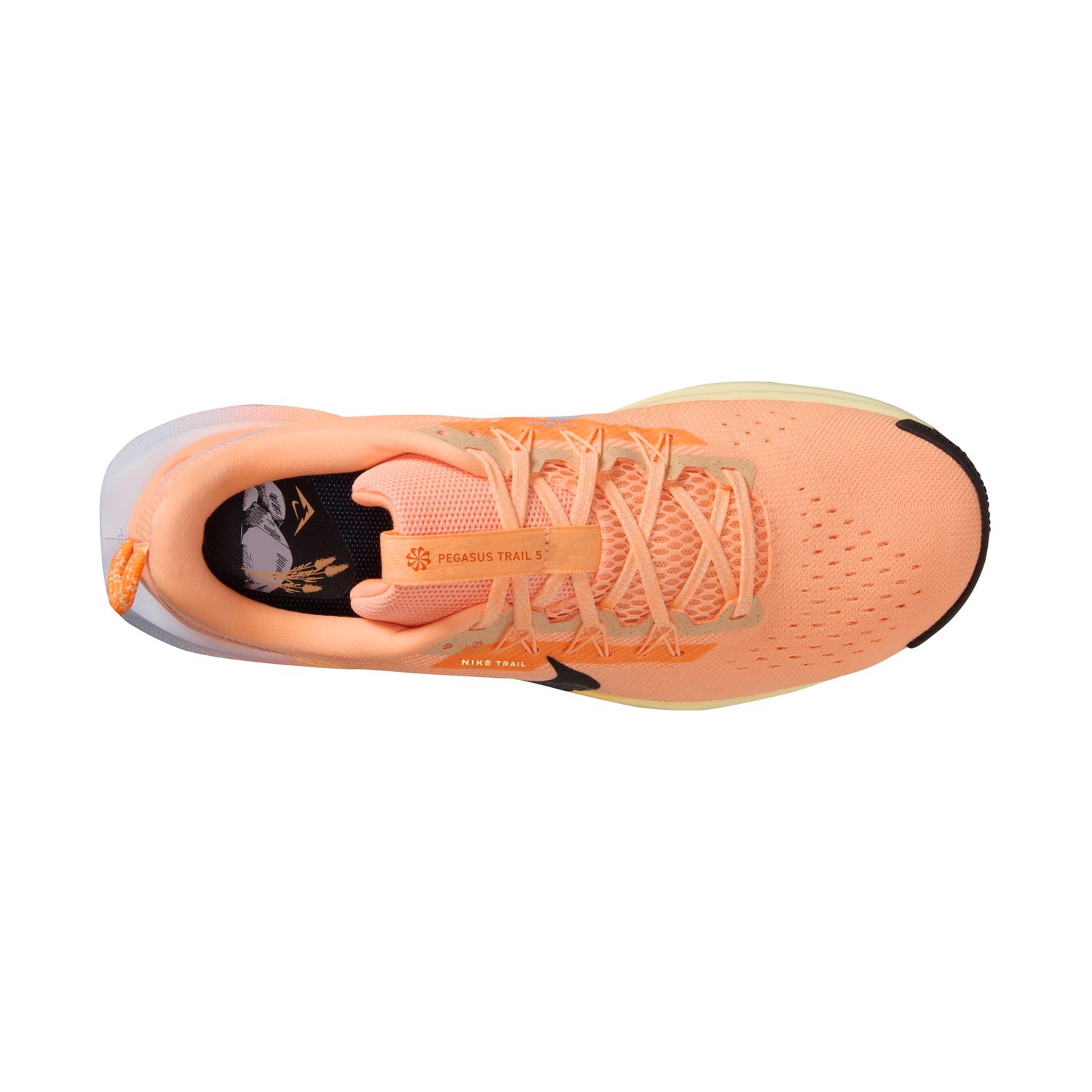 Sapatilhas de Trail Running de Homem Reactx Pegasus Trail 5 Laranja-8