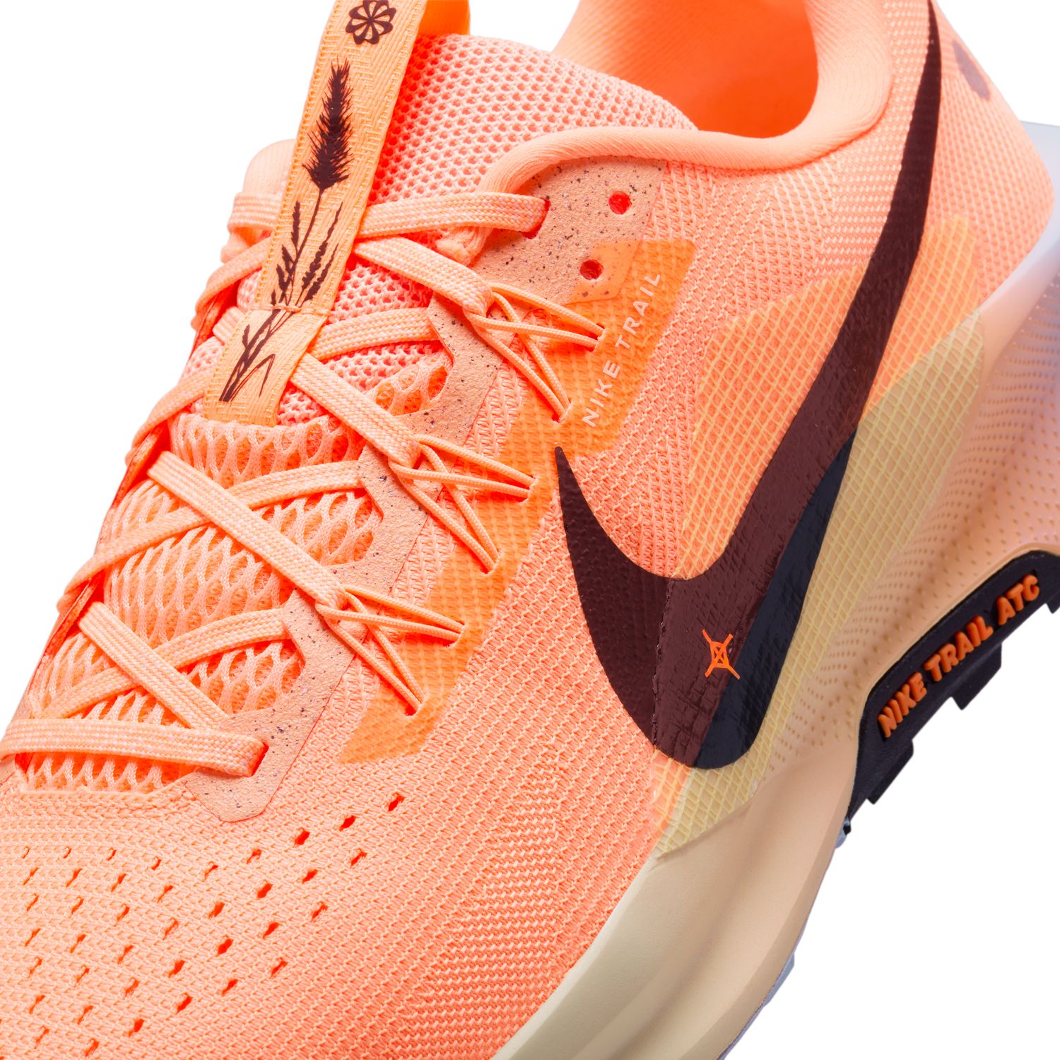 Sapatilhas de Trail Running de Homem Reactx Pegasus Trail 5 Laranja-10