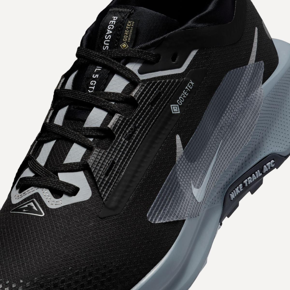 Sapatilhas de Trail Running de Homem Pegasus Trail 5 GTX Preto-4