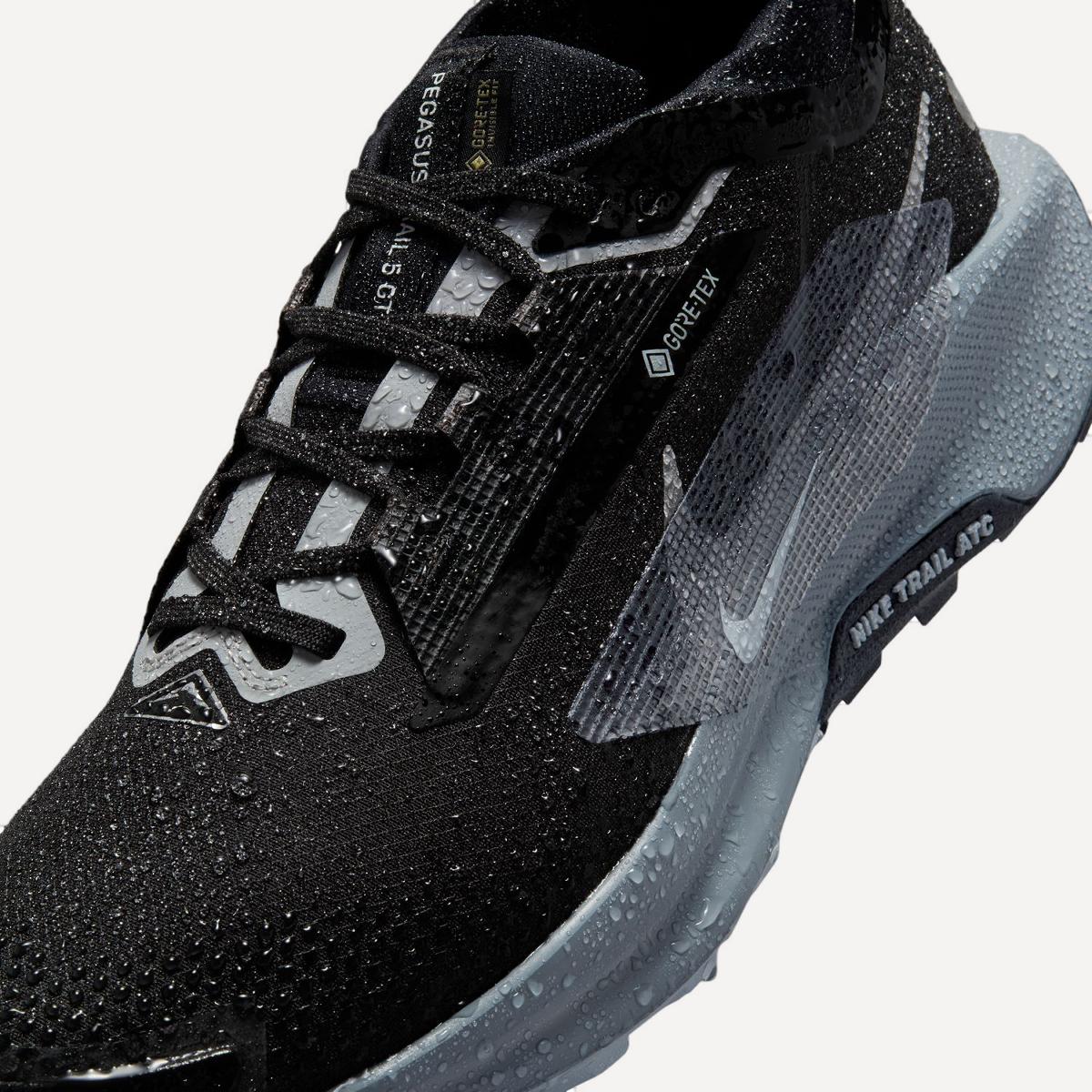 Sapatilhas de Trail Running de Homem Pegasus Trail 5 GTX Preto-8
