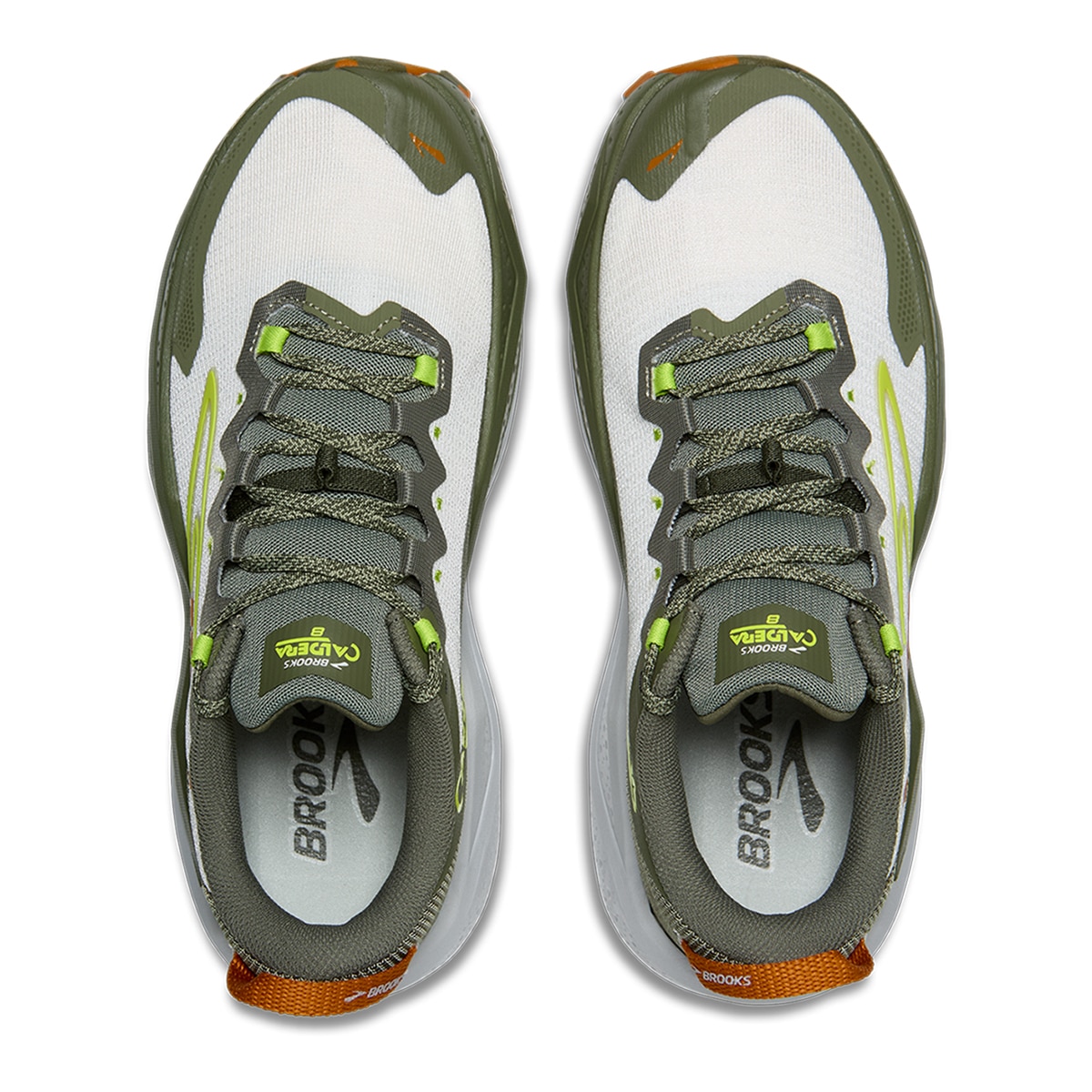 Sapatilhas de Running de Homem Caldera 8 Verde / Branco-3