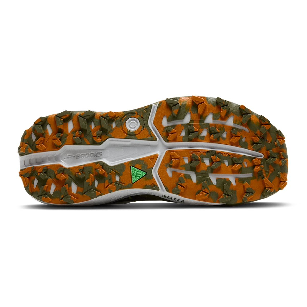 Sapatilhas de Running de Homem Caldera 8 Verde / Branco-6