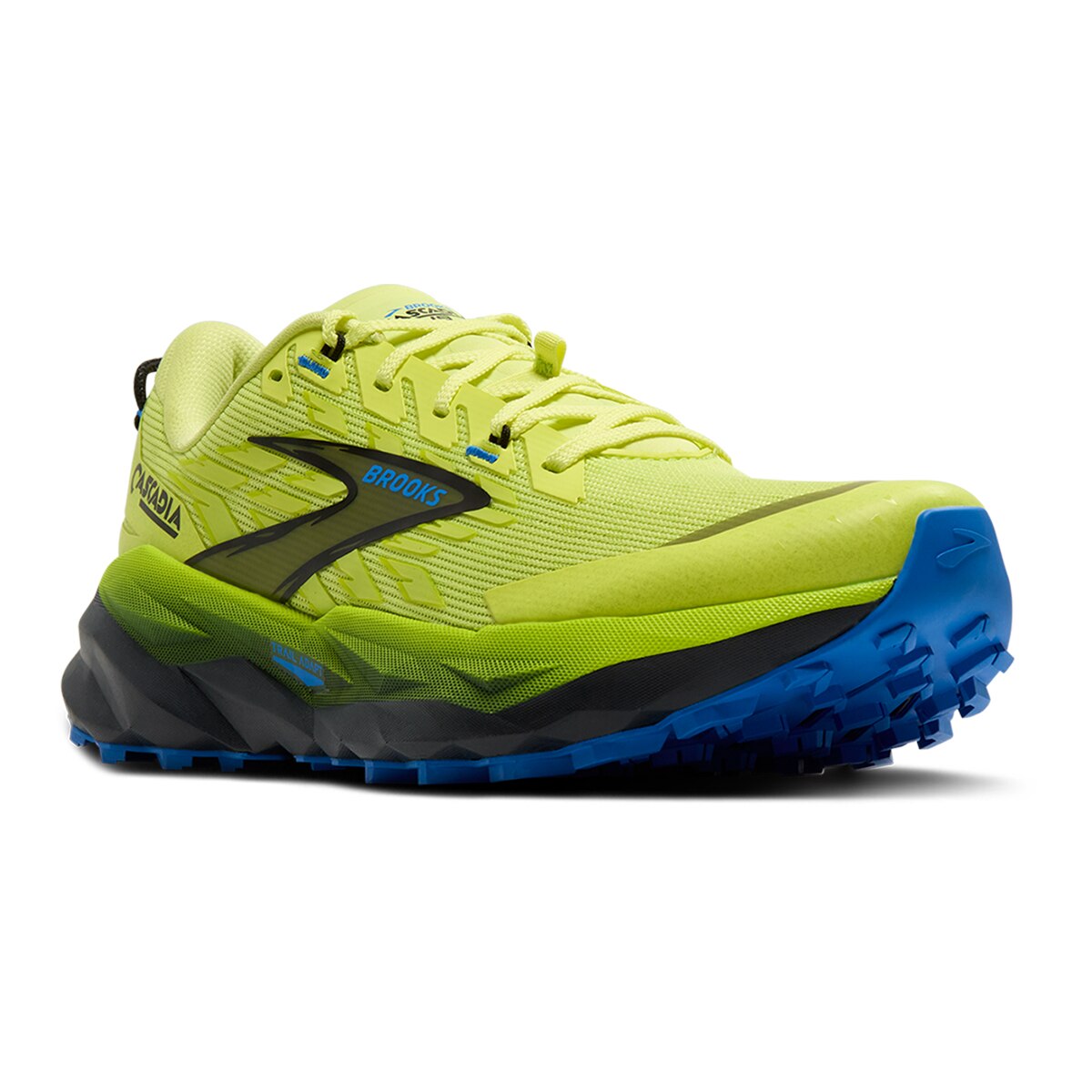 Sapatilhas de Running de Homem Cascadia 19 Amarelo / Preto-5