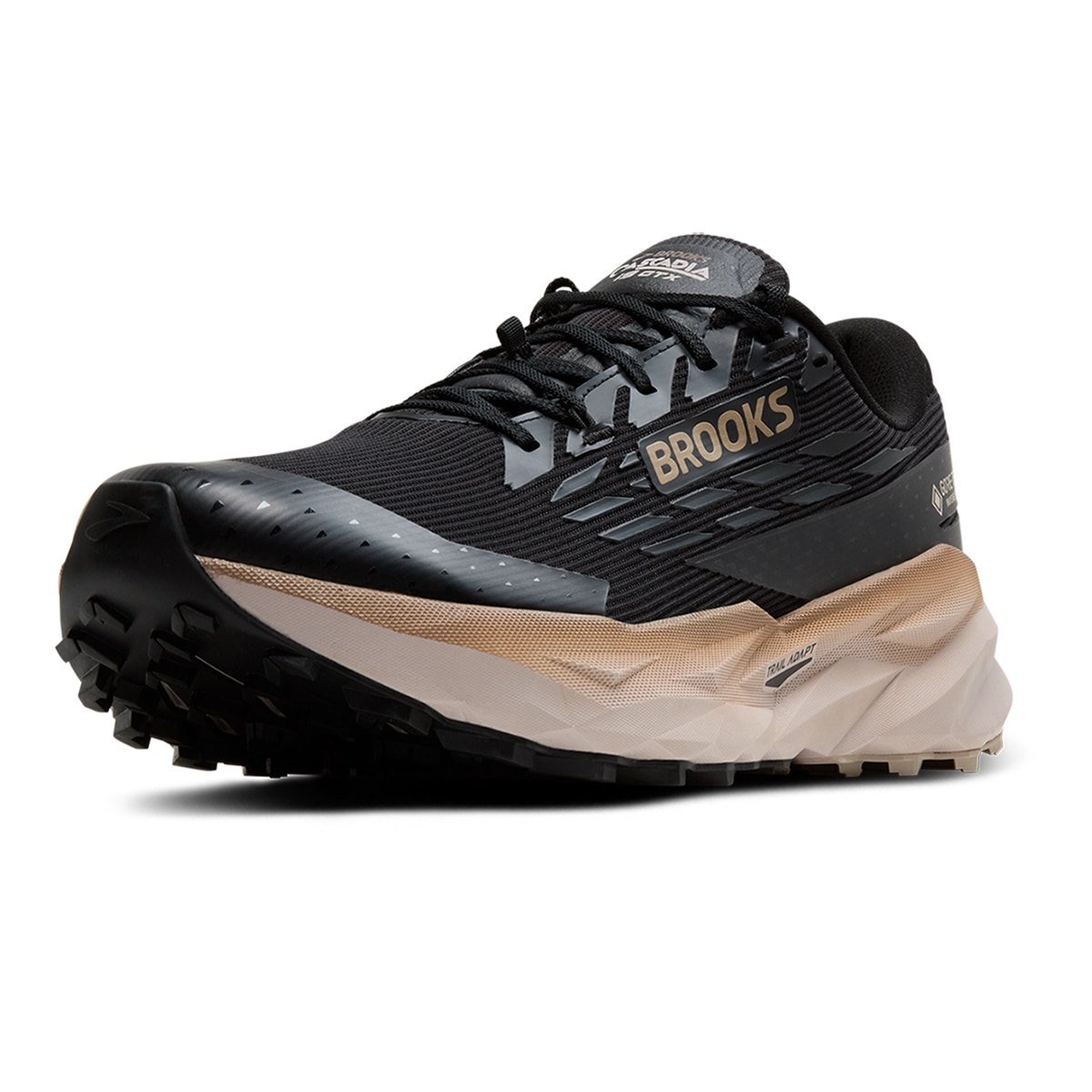 Sapatilhas de Running de Homem Cascadia 19 GTX Preto / Castanho-5
