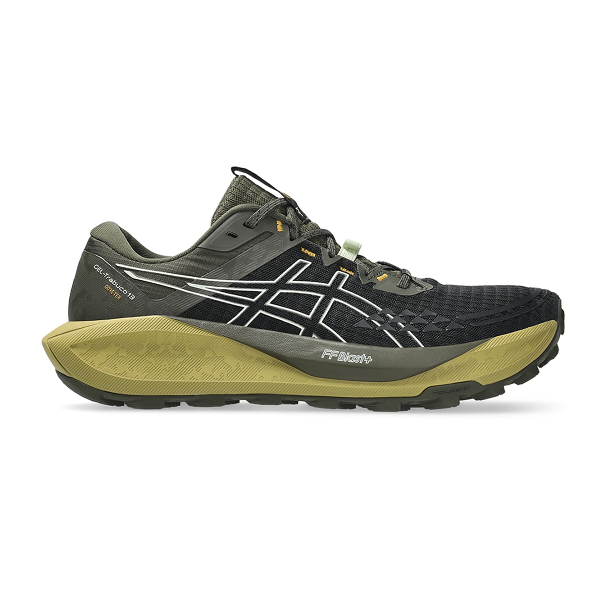 Sapatilhas de Trail Running de Homem Gel-Trabuco 13 Gtx Preto / Verde-1
